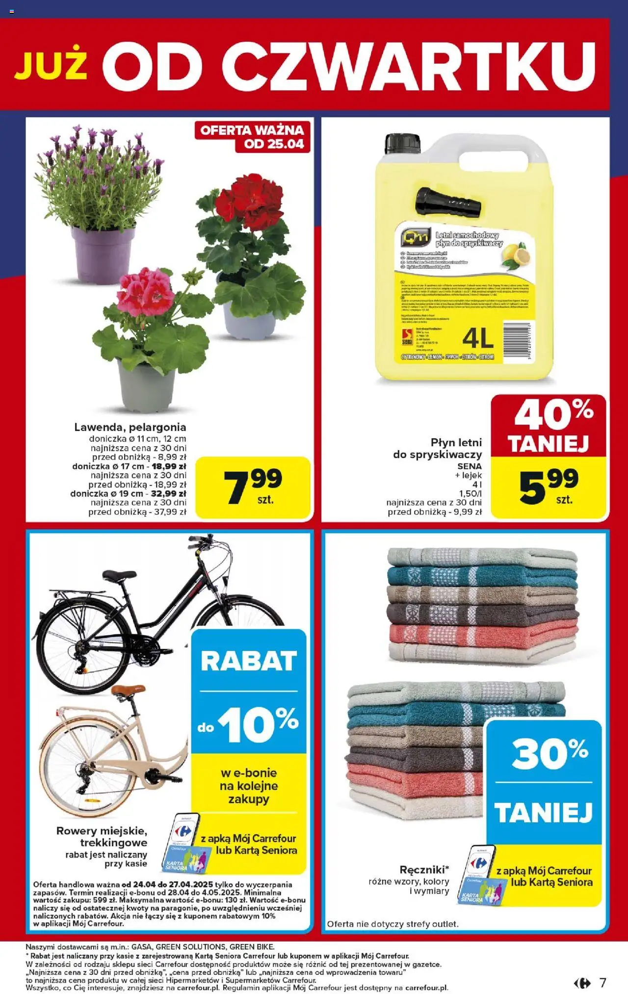 Carrefour Weekend promek juz od czwartku Gazetka ważna od 24.04.2025 do 27.04.2025 strona 7