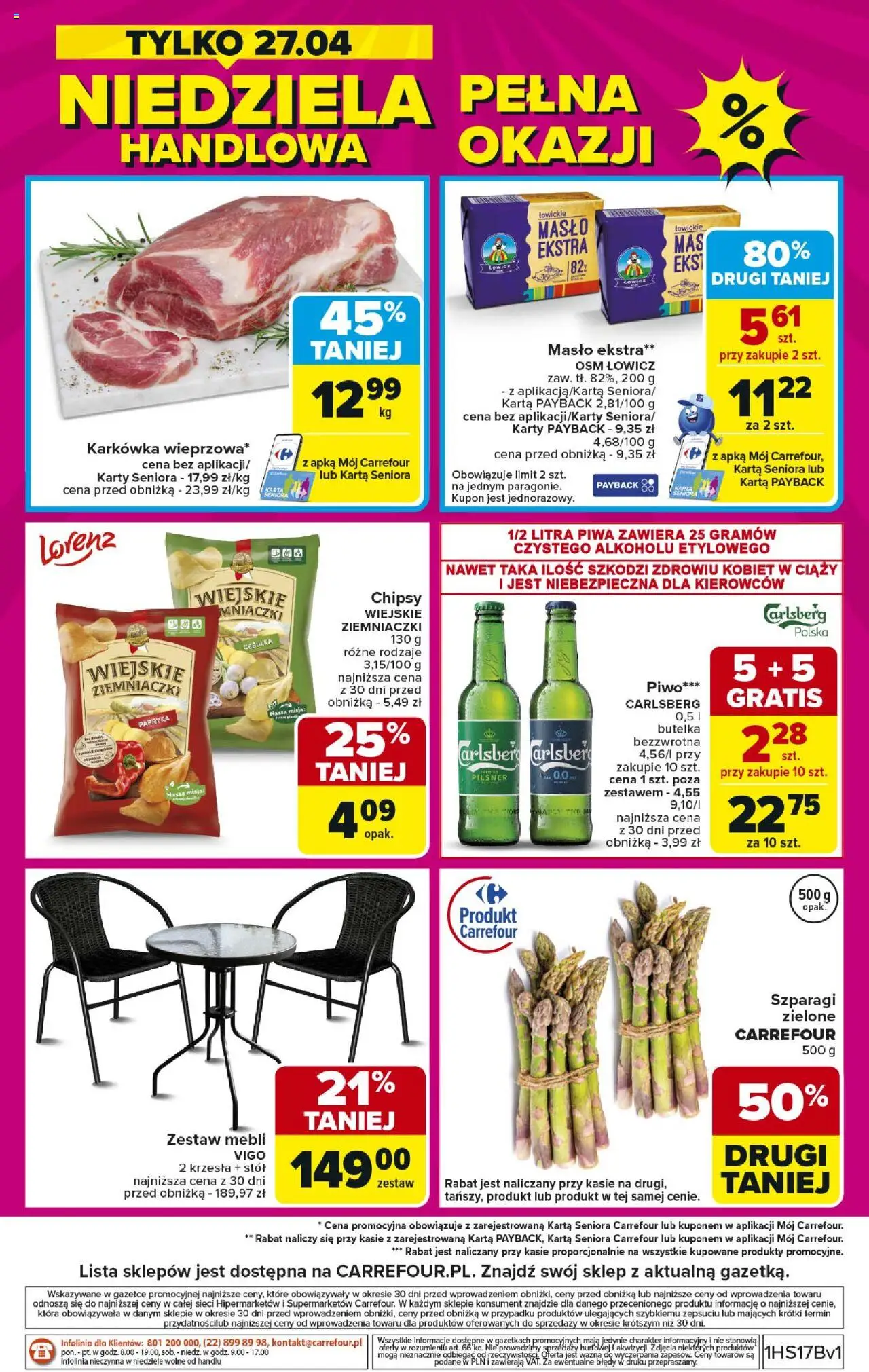 Carrefour Weekend promek juz od czwartku Gazetka ważna od 24.04.2025 do 27.04.2025 strona 8