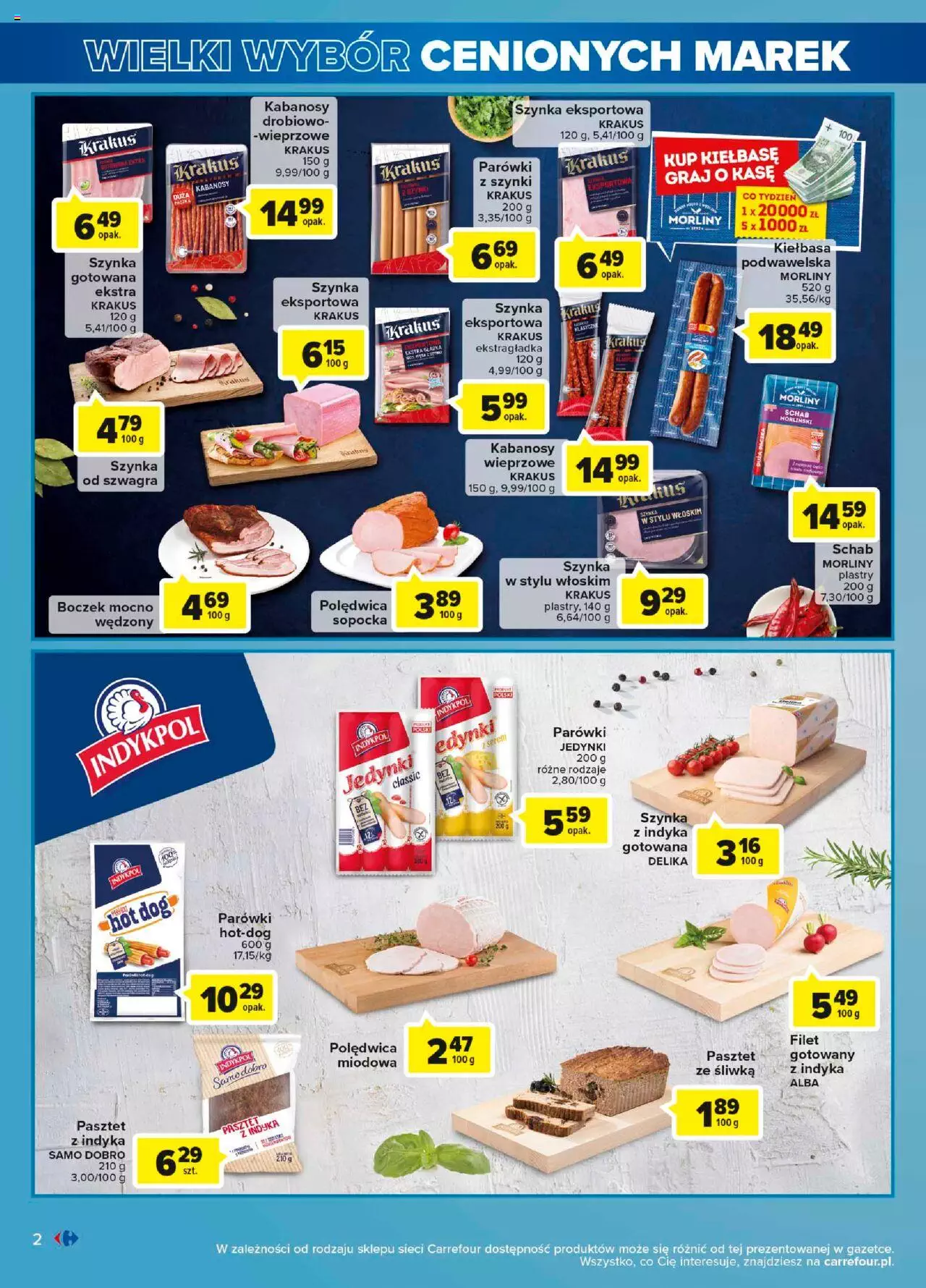 Carrefour Wielki wybór cenionych marek Gazetka ważna od 30.05.2023 do 10.06.2023 strona 2