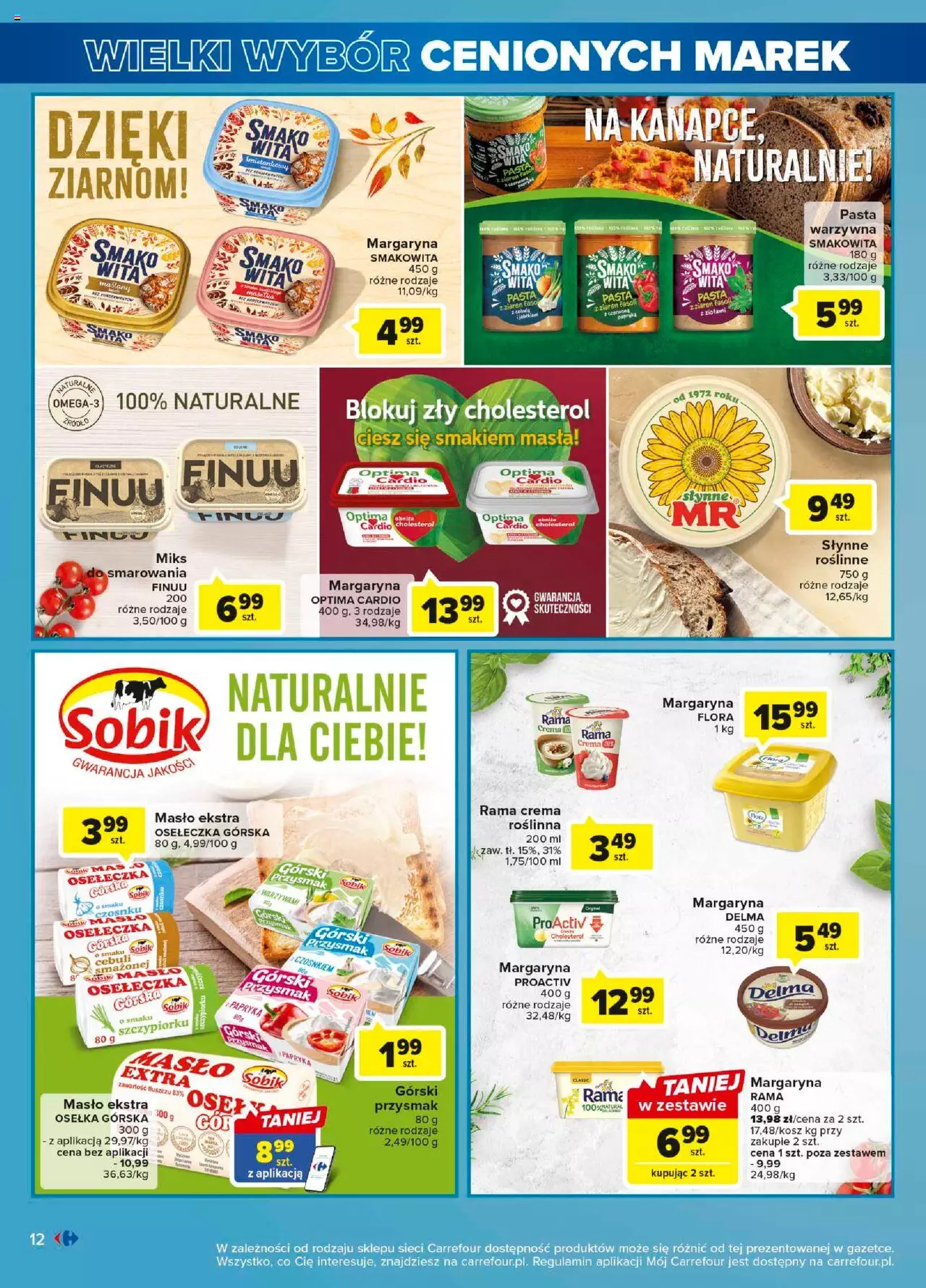 Carrefour Wielki wybór cenionych marek Gazetka ważna od 30.05.2023 do 10.06.2023 strona 12