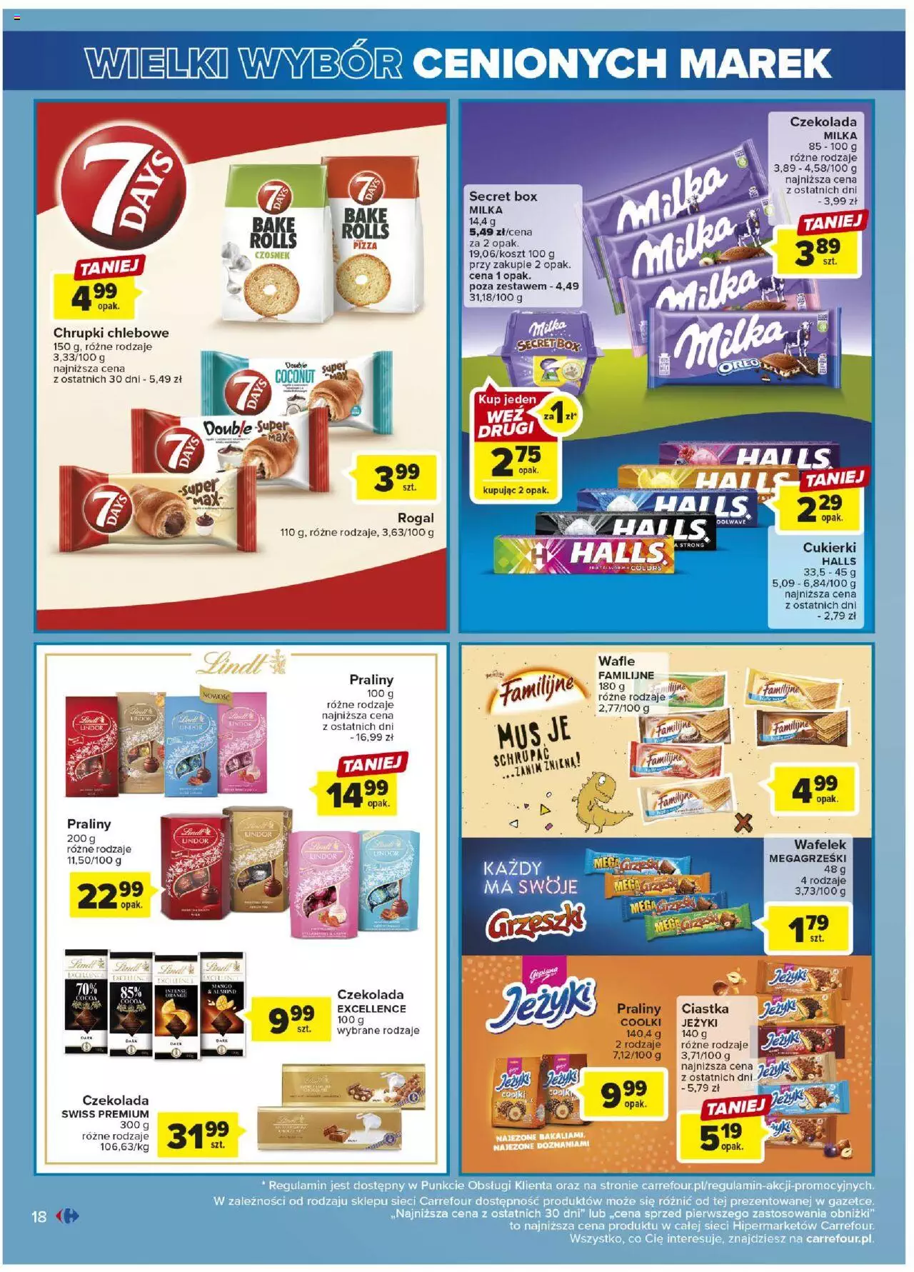 Carrefour Wielki wybór cenionych marek Gazetka ważna od 30.05.2023 do 10.06.2023 strona 18