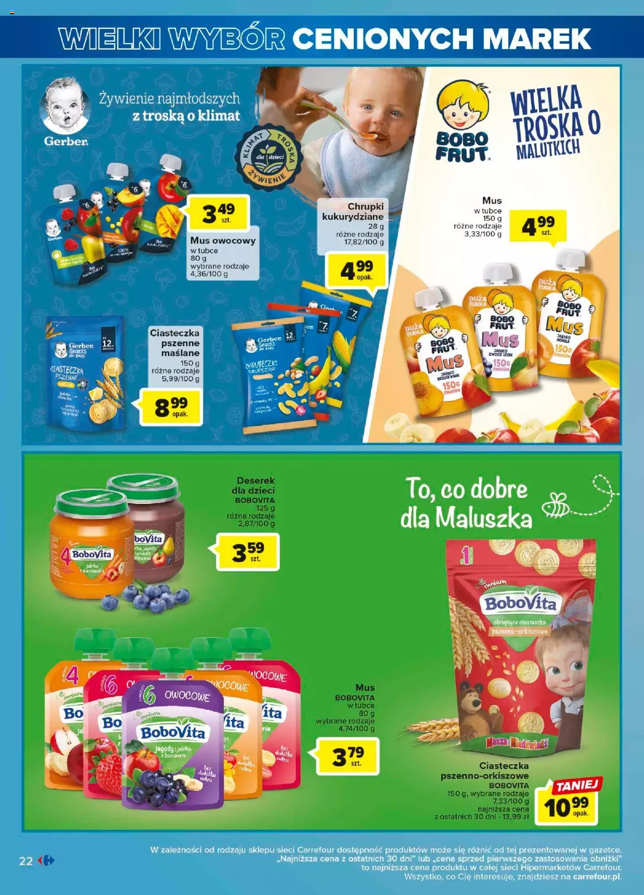Carrefour Wielki wybór cenionych marek Gazetka ważna od 30.05.2023 do 10.06.2023 strona 22