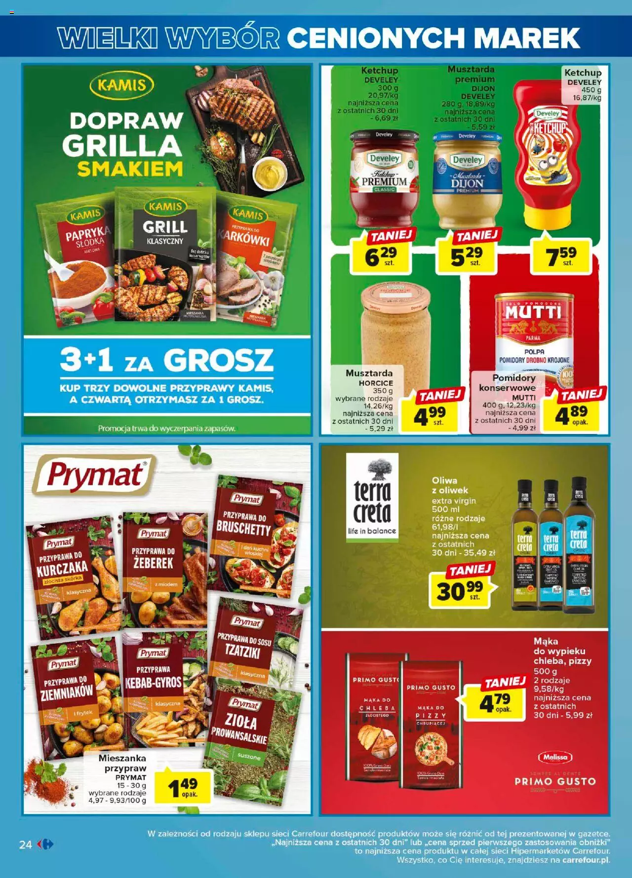 Carrefour Wielki wybór cenionych marek Gazetka ważna od 30.05.2023 do 10.06.2023 strona 24