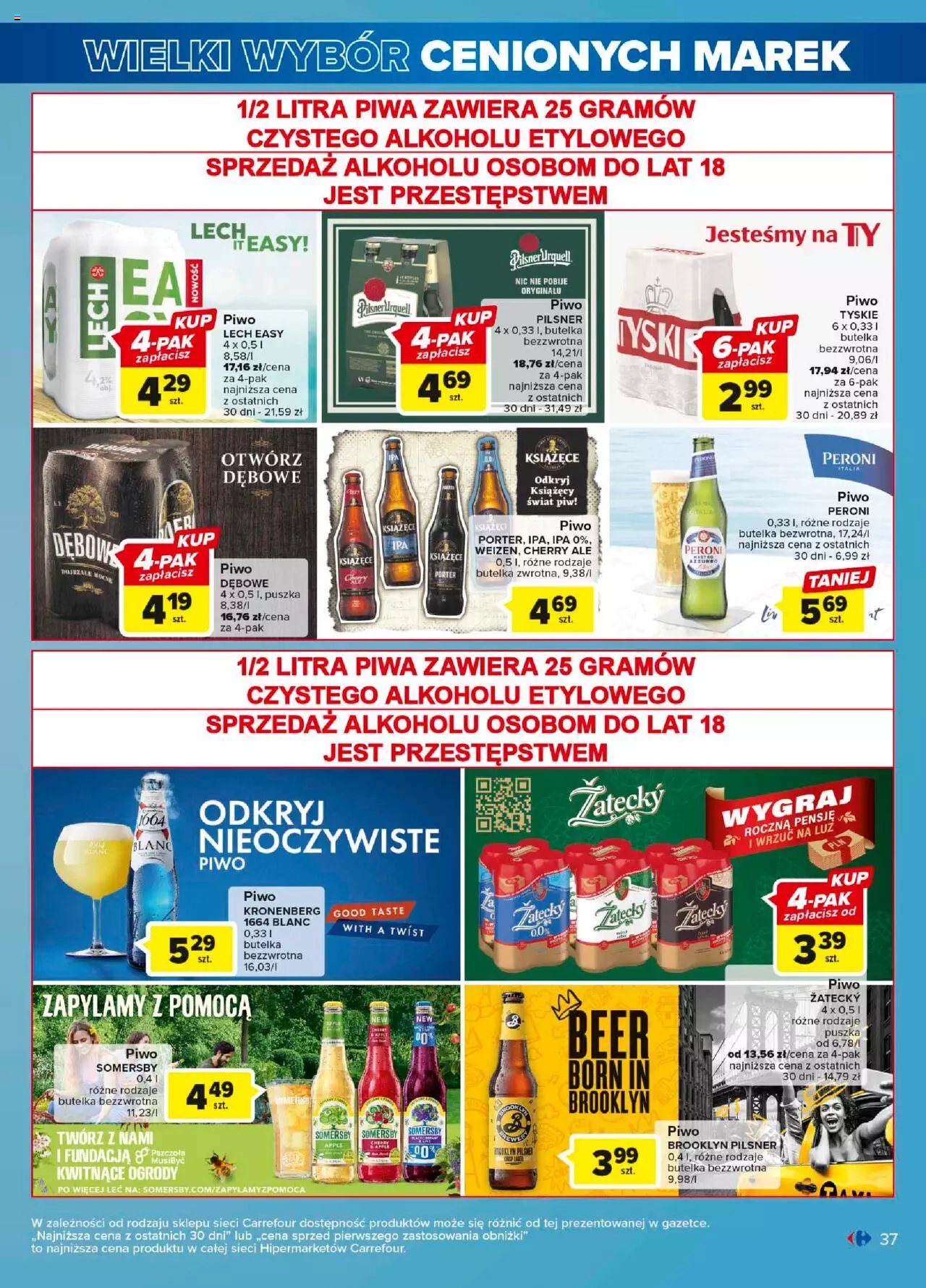 Carrefour Wielki wybór cenionych marek Gazetka ważna od 30.05.2023 do 10.06.2023 strona 37