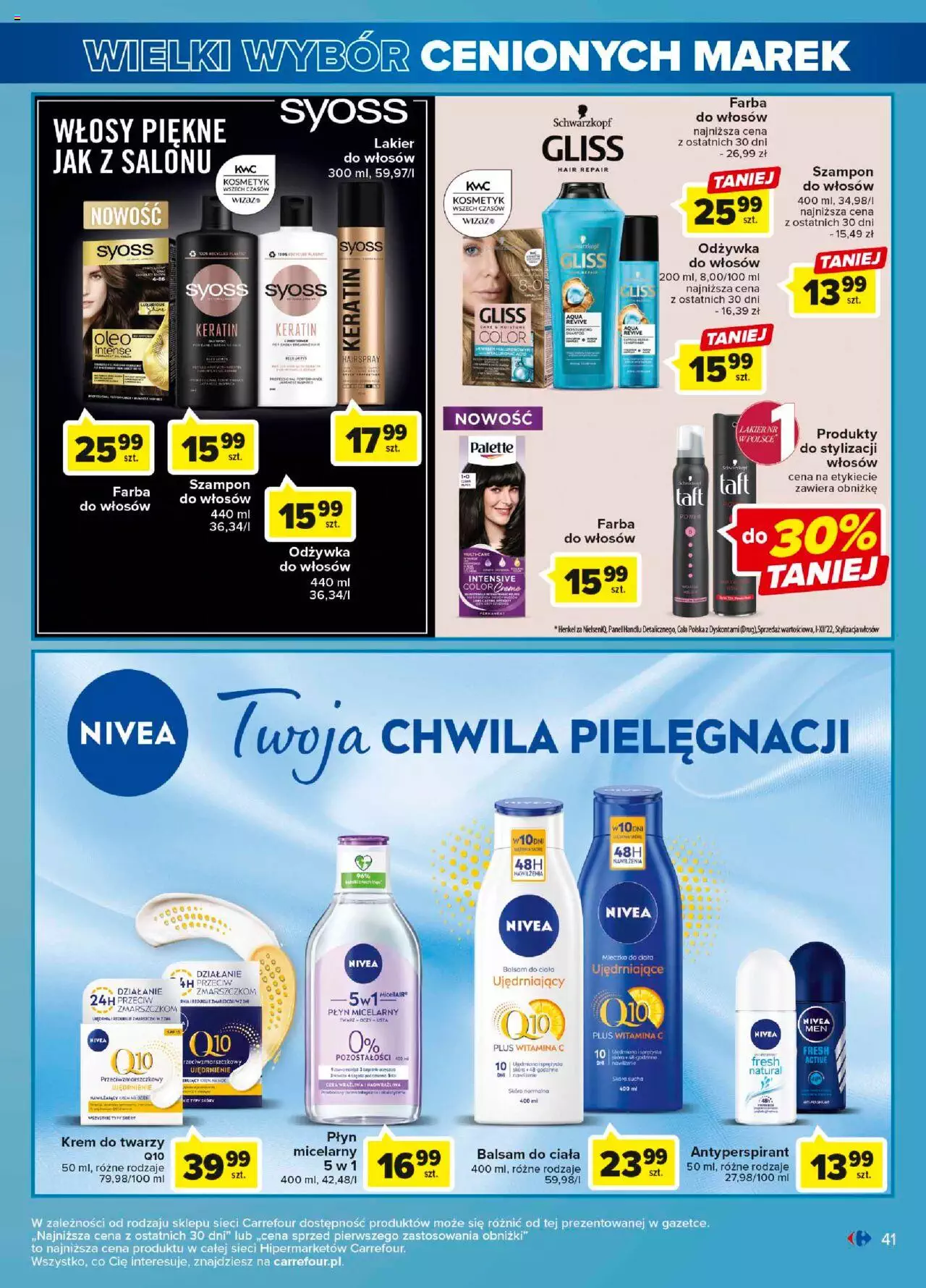 Carrefour Wielki wybór cenionych marek Gazetka ważna od 30.05.2023 do 10.06.2023 strona 41