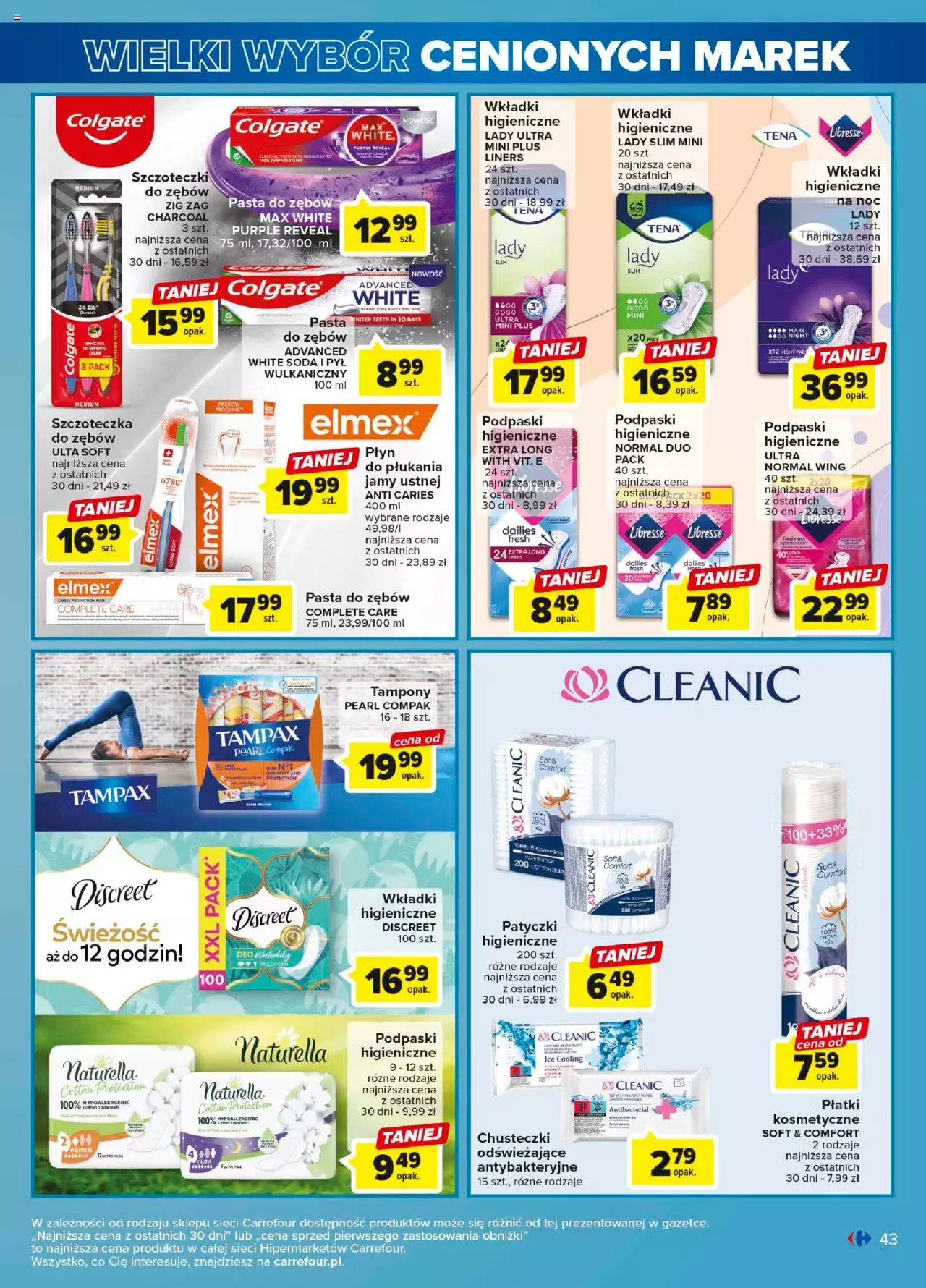 Carrefour Wielki wybór cenionych marek Gazetka ważna od 30.05.2023 do 10.06.2023 strona 43