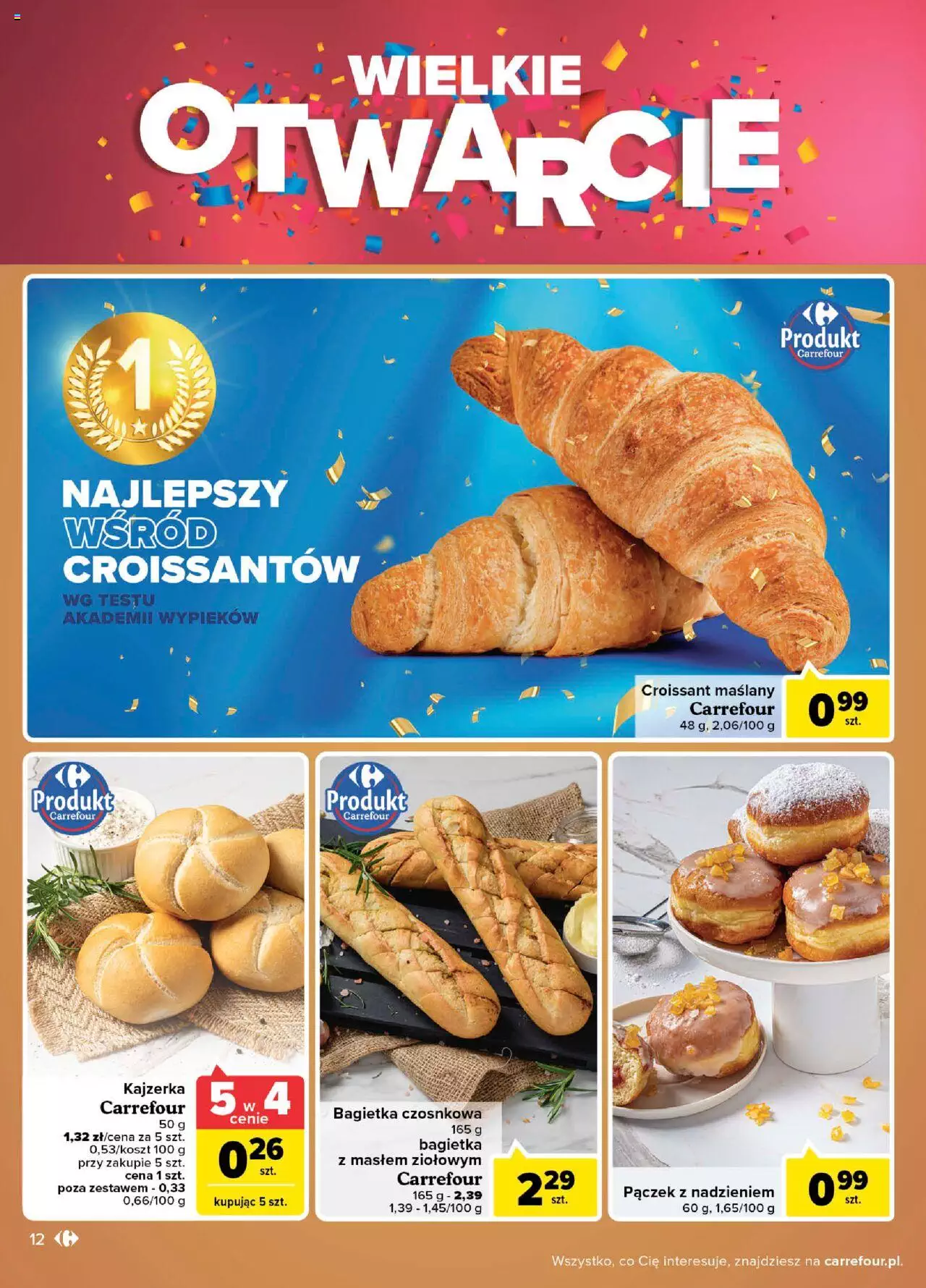 Carrefour Wielkie Otwarcie Bielany Wroclawskie gazetka ważna od 10.08.2022 do 13.08.2022 strona 12