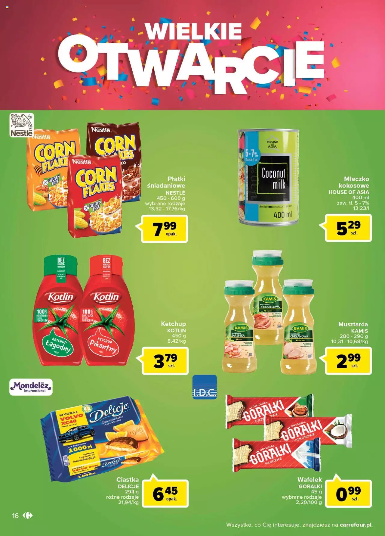 Carrefour Wielkie Otwarcie Bielany Wroclawskie gazetka ważna od 10.08.2022 do 13.08.2022 strona 16