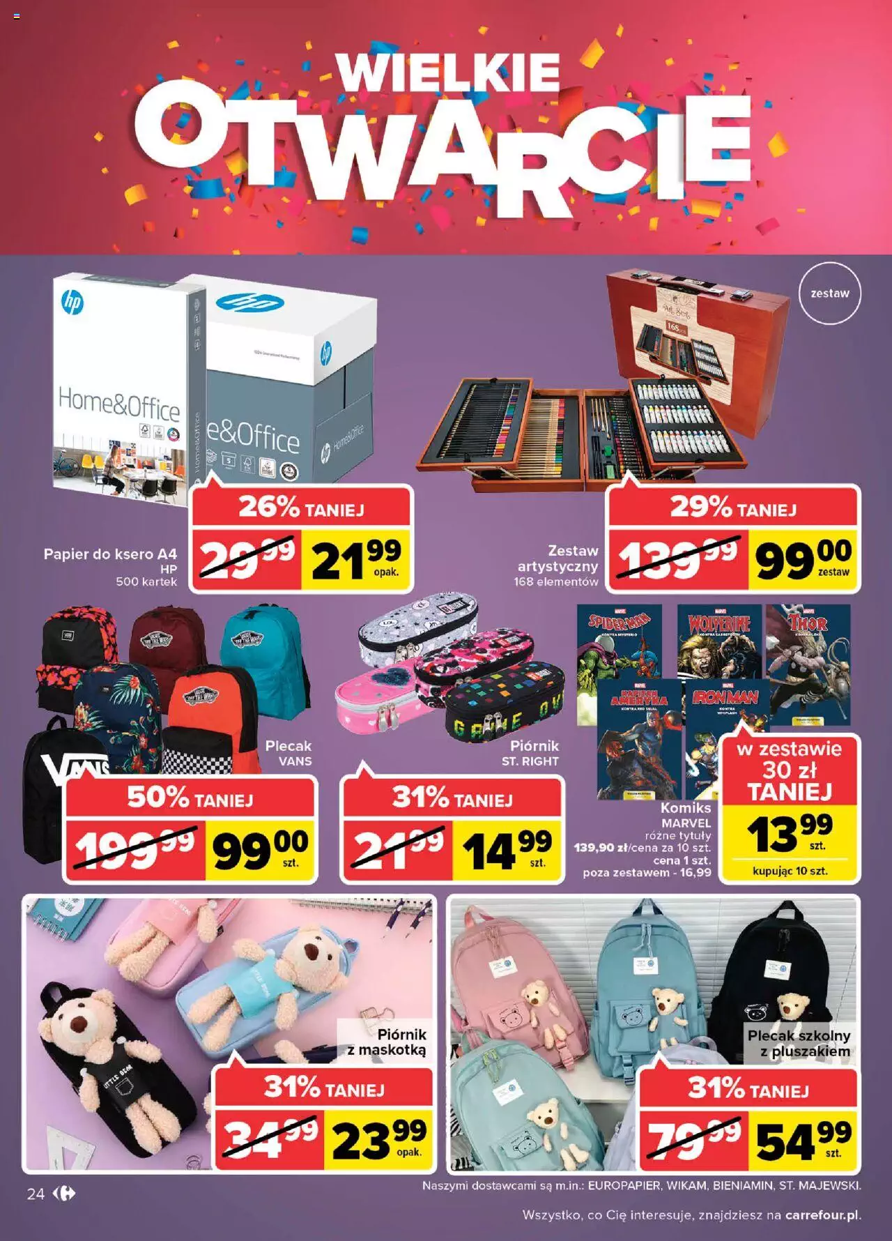 Carrefour Wielkie Otwarcie Bielany Wroclawskie gazetka ważna od 10.08.2022 do 13.08.2022 strona 24