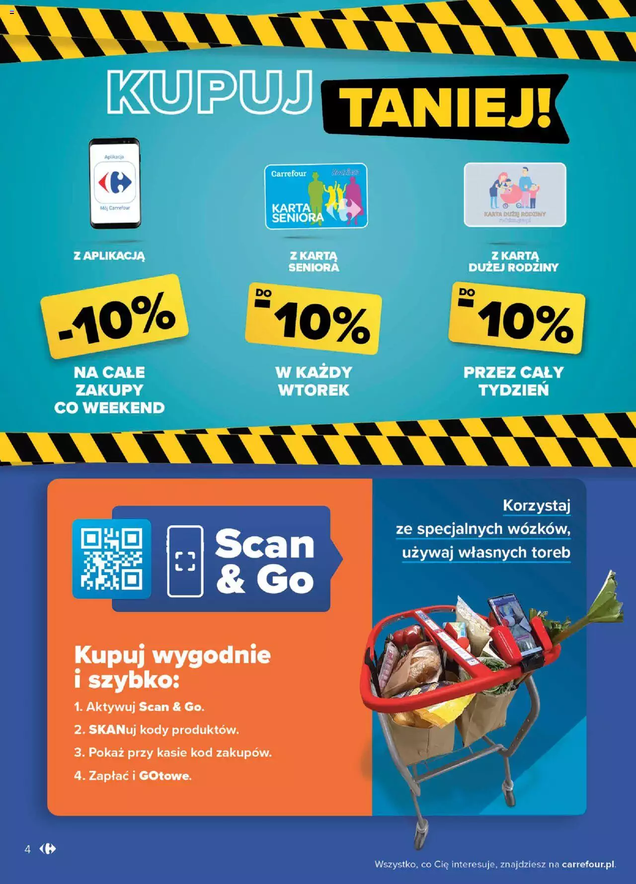 Carrefour Wielkie Otwarcie Bielany Wroclawskie gazetka ważna od 10.08.2022 do 13.08.2022 strona 4