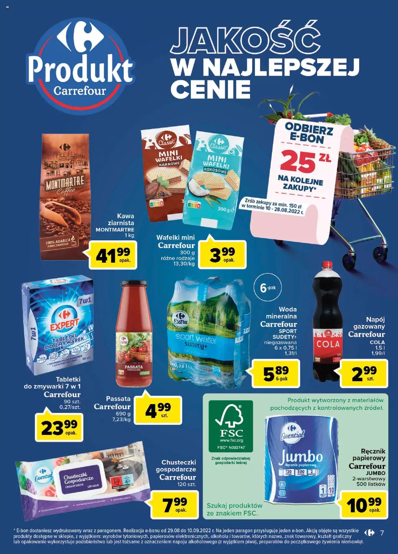 Carrefour Wielkie Otwarcie Bielany Wroclawskie gazetka ważna od 10.08.2022 do 13.08.2022 strona 7