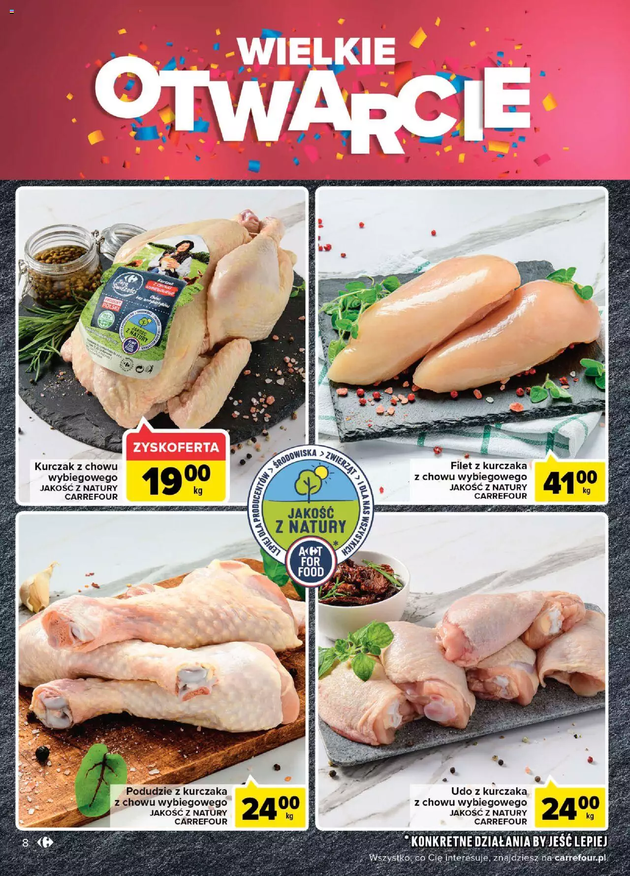 Carrefour Wielkie Otwarcie Bielany Wroclawskie gazetka ważna od 10.08.2022 do 13.08.2022 strona 8
