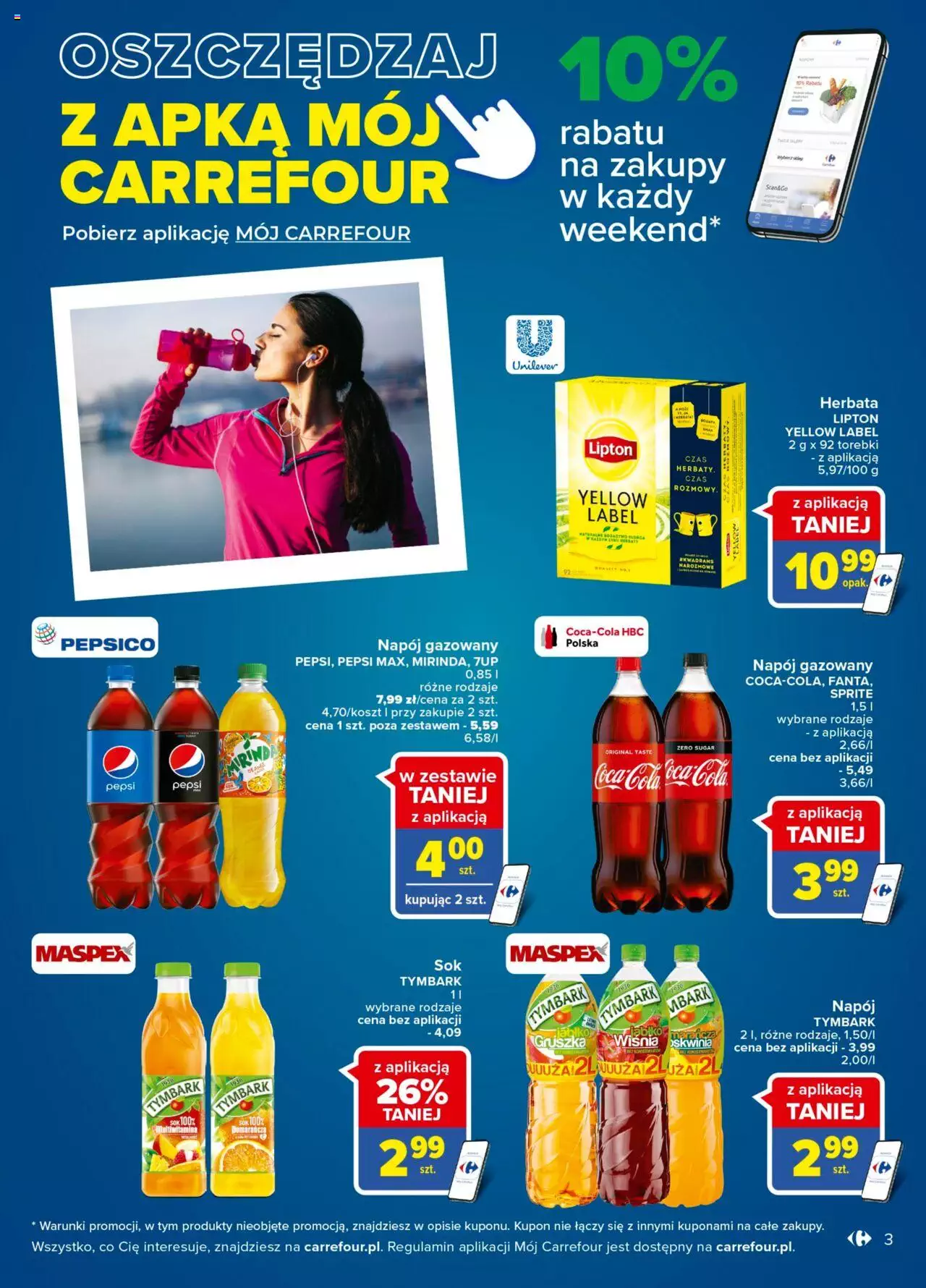 Carrefour Wielkie otwarcie Carrefour Czestochowa gazetka ważna od 24.08.2022 do 29.08.2022 strona 3
