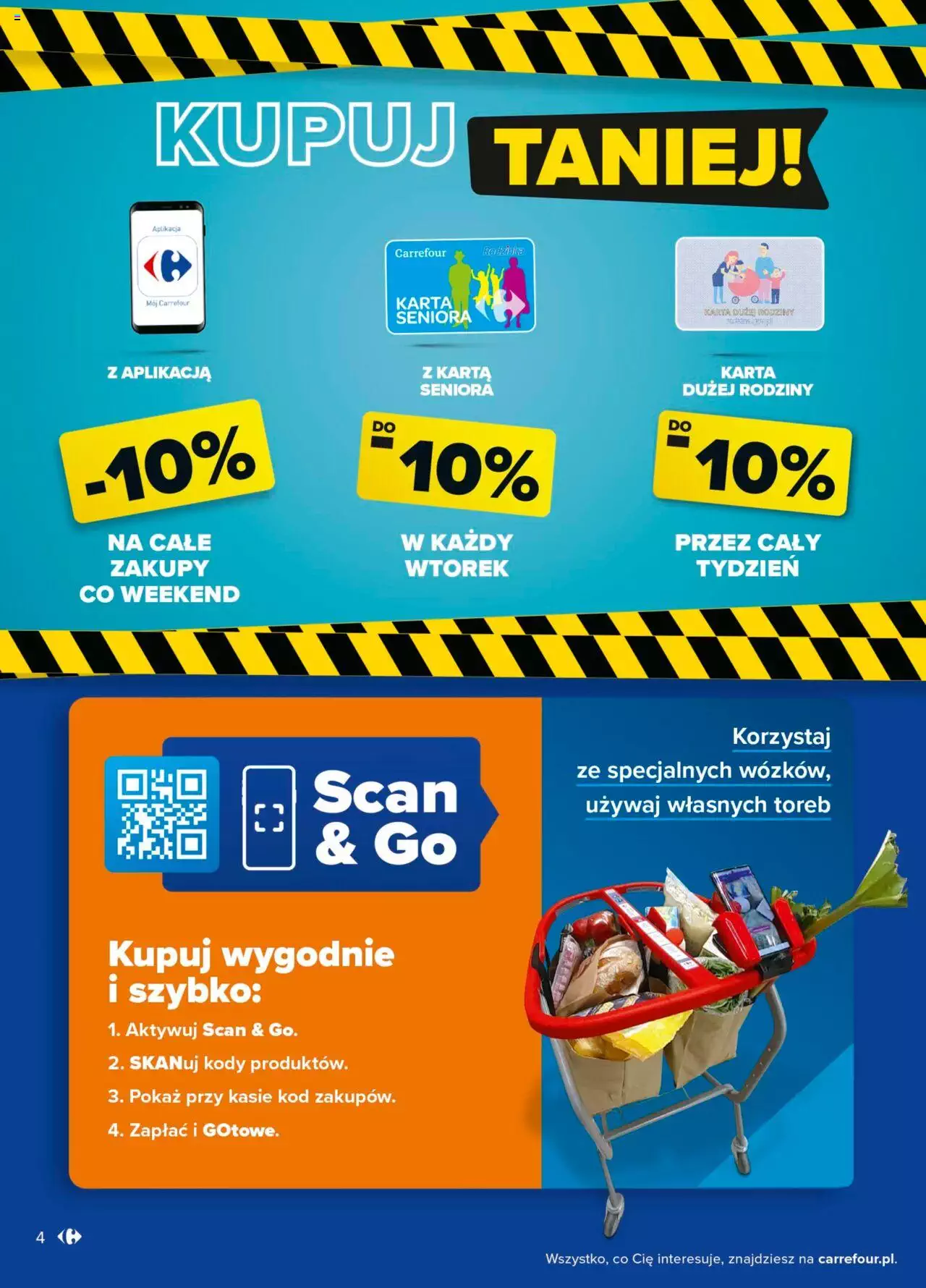 Carrefour Wielkie otwarcie Carrefour Czestochowa gazetka ważna od 24.08.2022 do 29.08.2022 strona 4