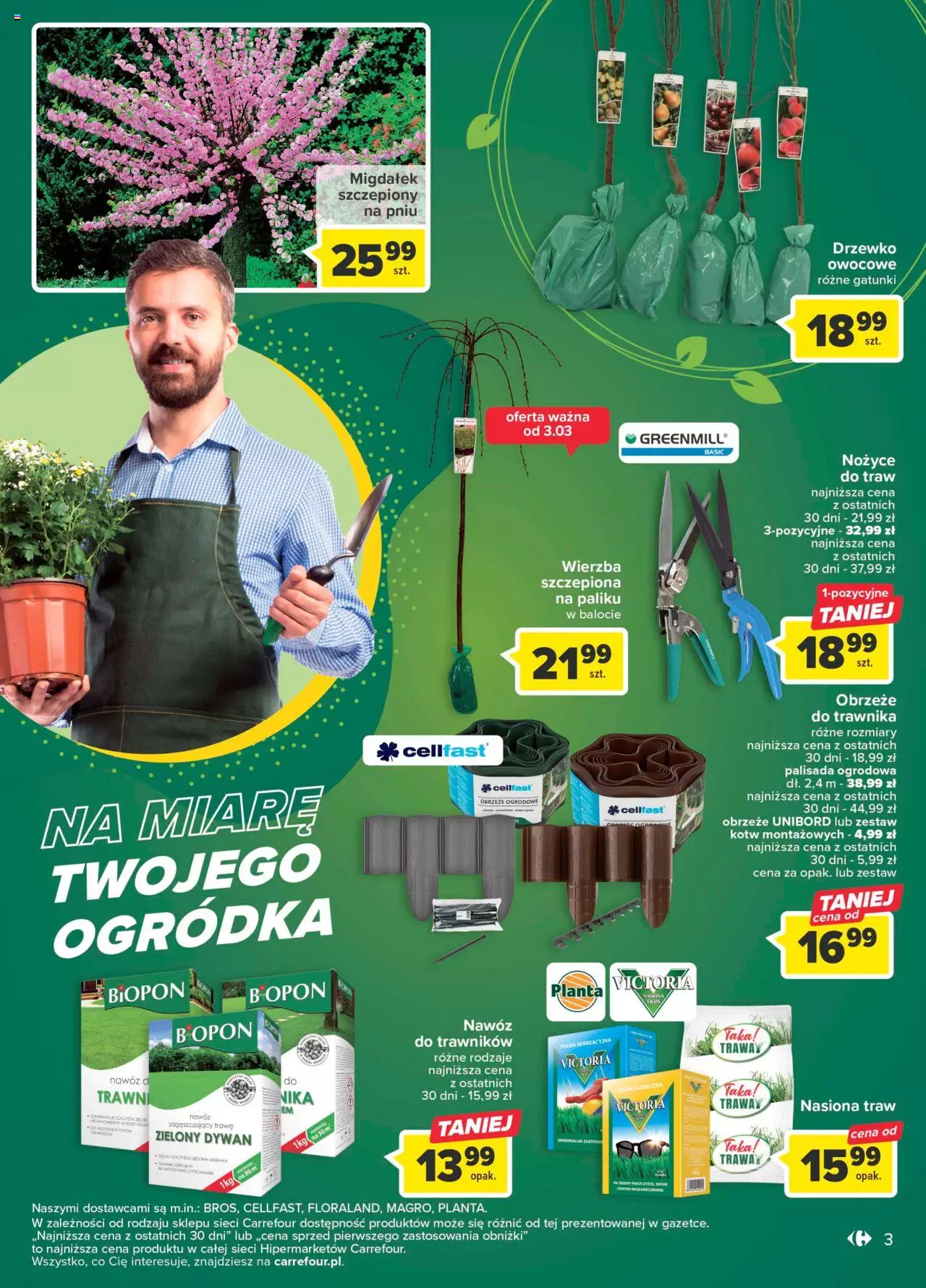 Carrefour Wiosna w ogródku gazetka ważna od 28.02.2023 do 11.03.2023 strona 5