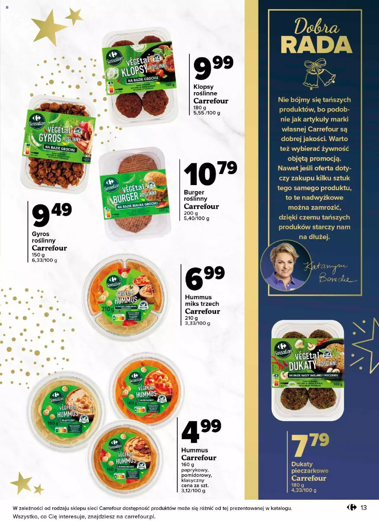 Carrefour Wszystkiego świątecznego gazetka ważna od 08.11.2022 do 19.11.2022 strona 13