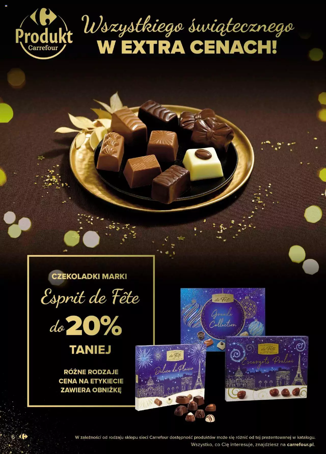 Carrefour Wszystkiego świątecznego gazetka ważna od 08.11.2022 do 19.11.2022 strona 6
