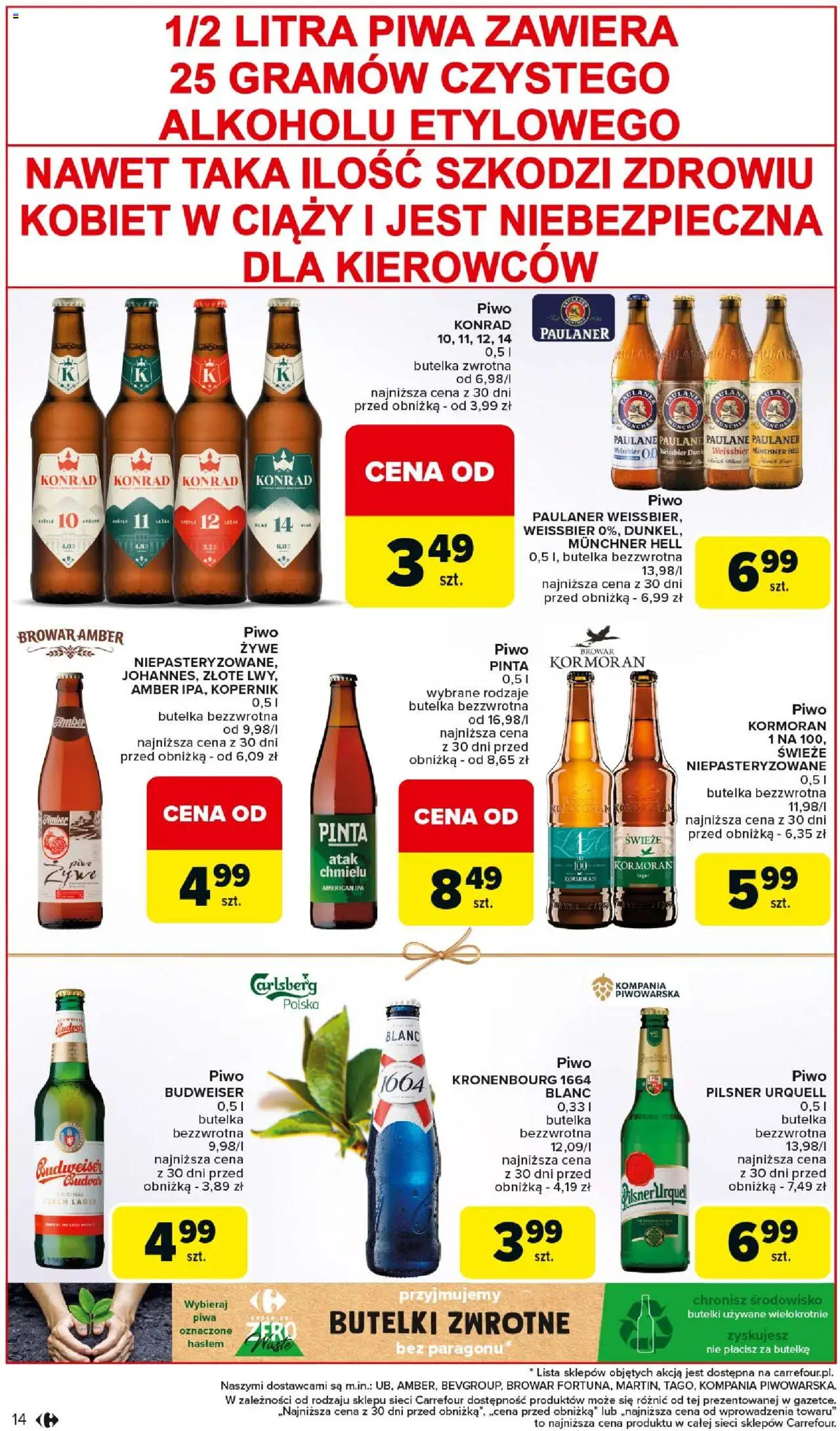 Carrefour Wszystko na Wielkanoc Gazetka ważna od 31.03.2025 do 19.04.2025 strona 14