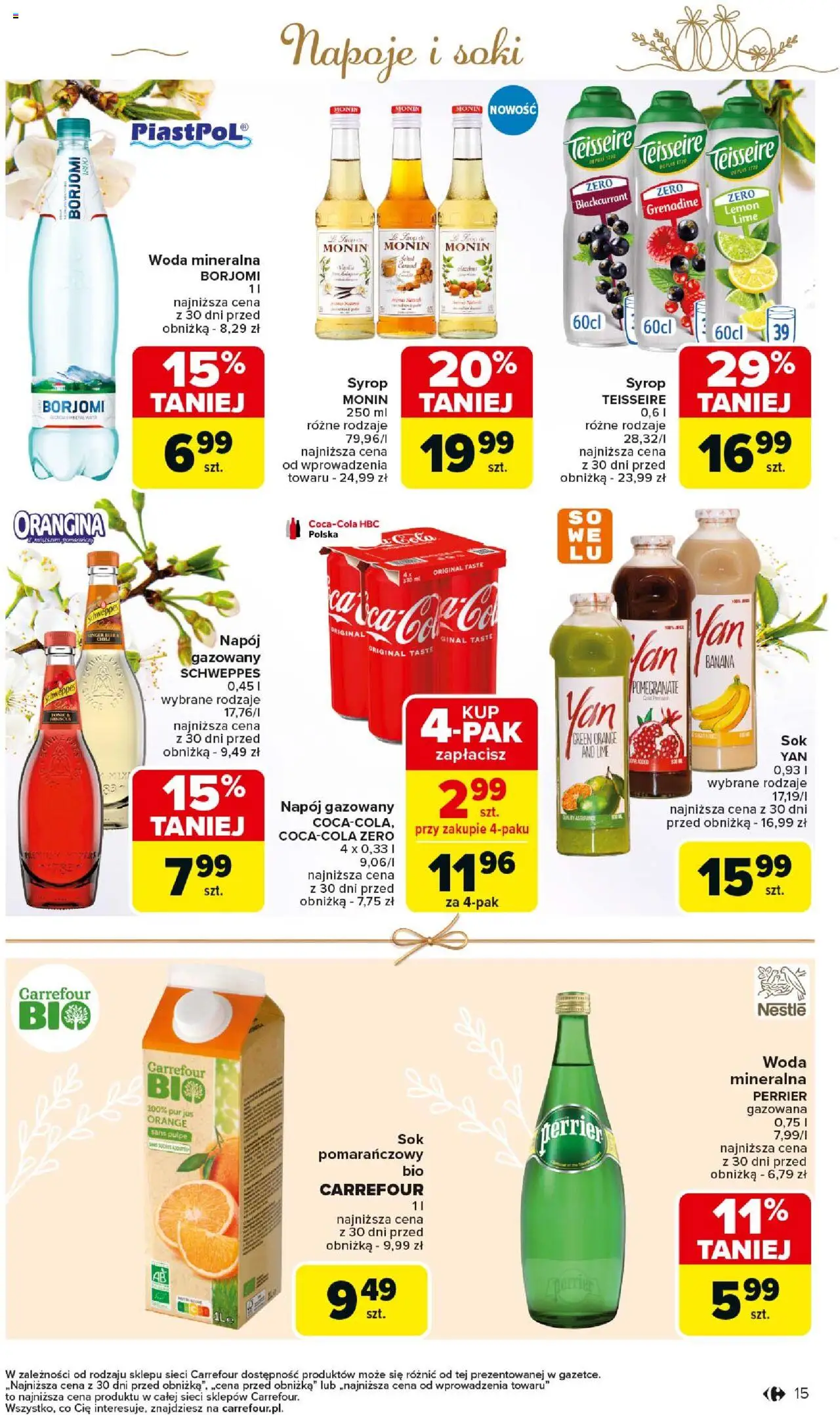 Carrefour Wszystko na Wielkanoc Gazetka ważna od 31.03.2025 do 19.04.2025 strona 15