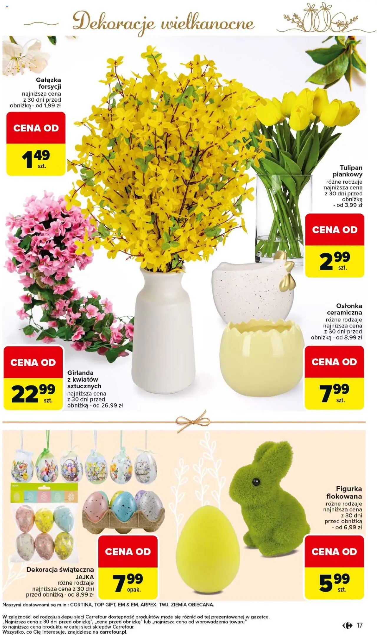 Carrefour Wszystko na Wielkanoc Gazetka ważna od 31.03.2025 do 19.04.2025 strona 17