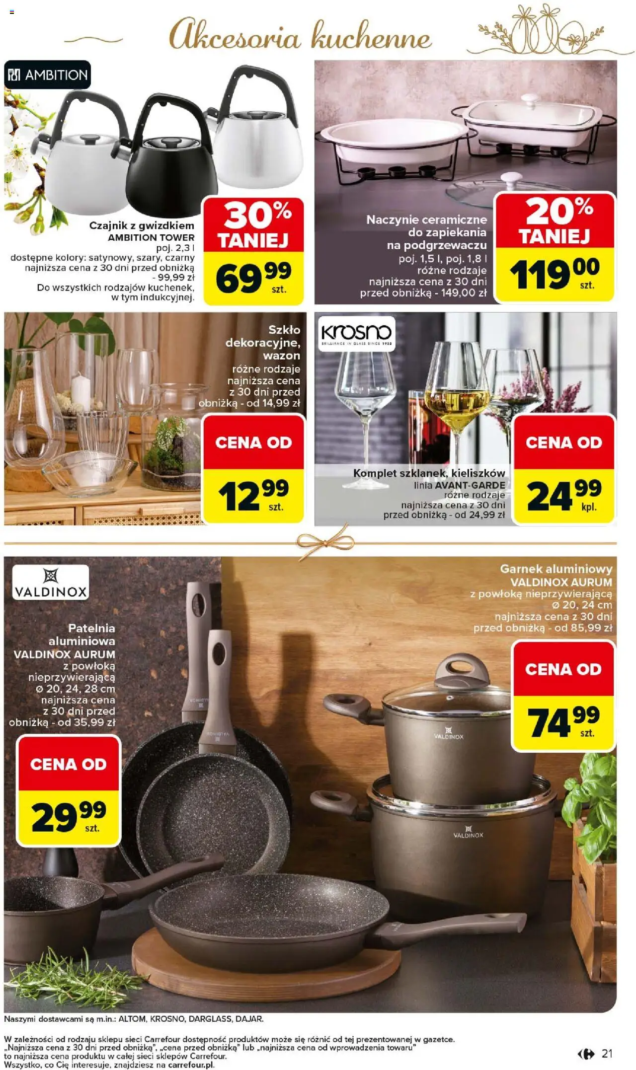 Carrefour Wszystko na Wielkanoc Gazetka ważna od 31.03.2025 do 19.04.2025 strona 21