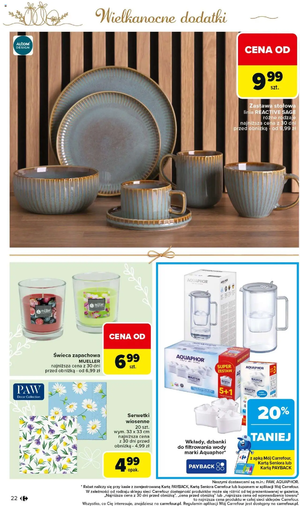 Carrefour Wszystko na Wielkanoc Gazetka ważna od 31.03.2025 do 19.04.2025 strona 22