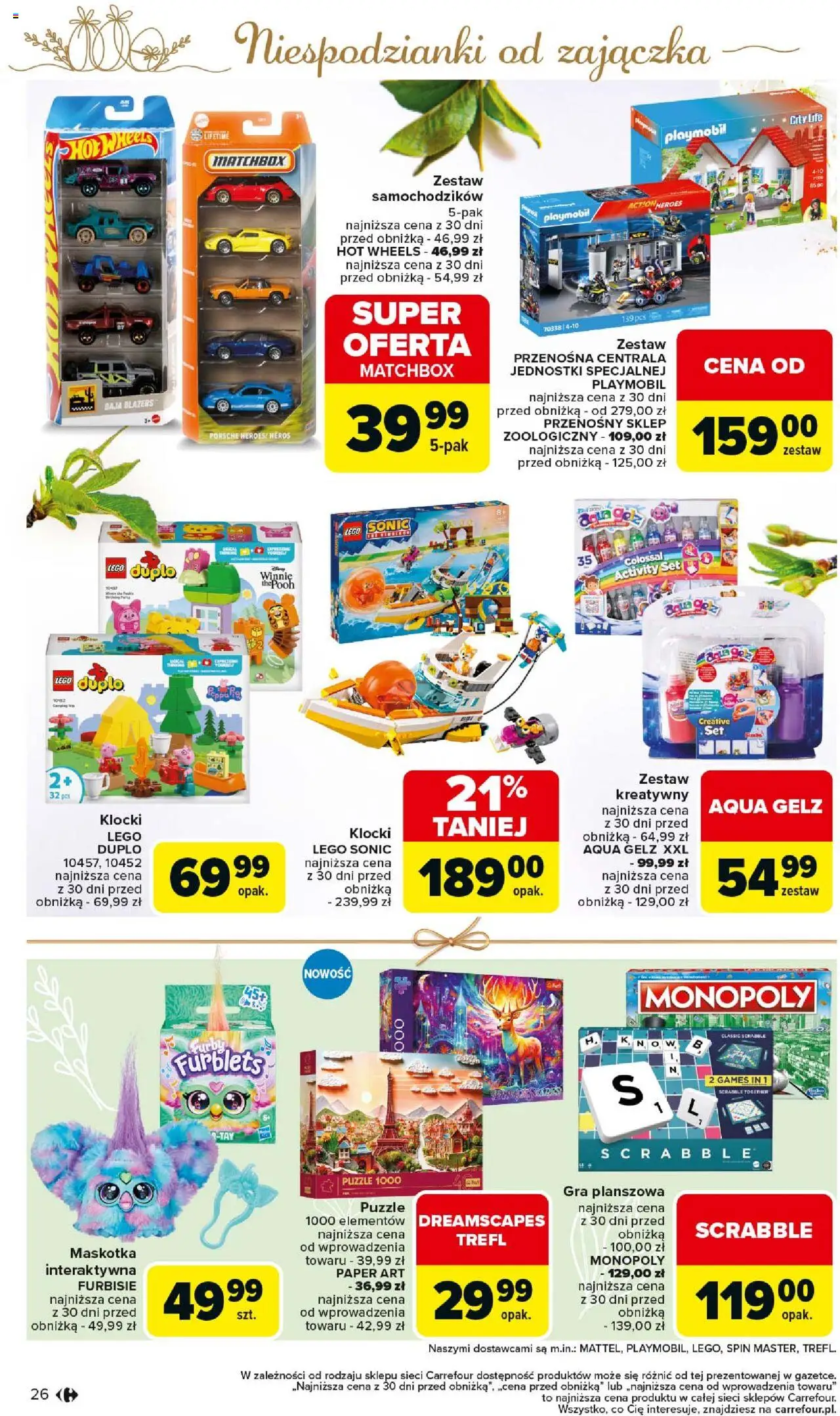 Carrefour Wszystko na Wielkanoc Gazetka ważna od 31.03.2025 do 19.04.2025 strona 26