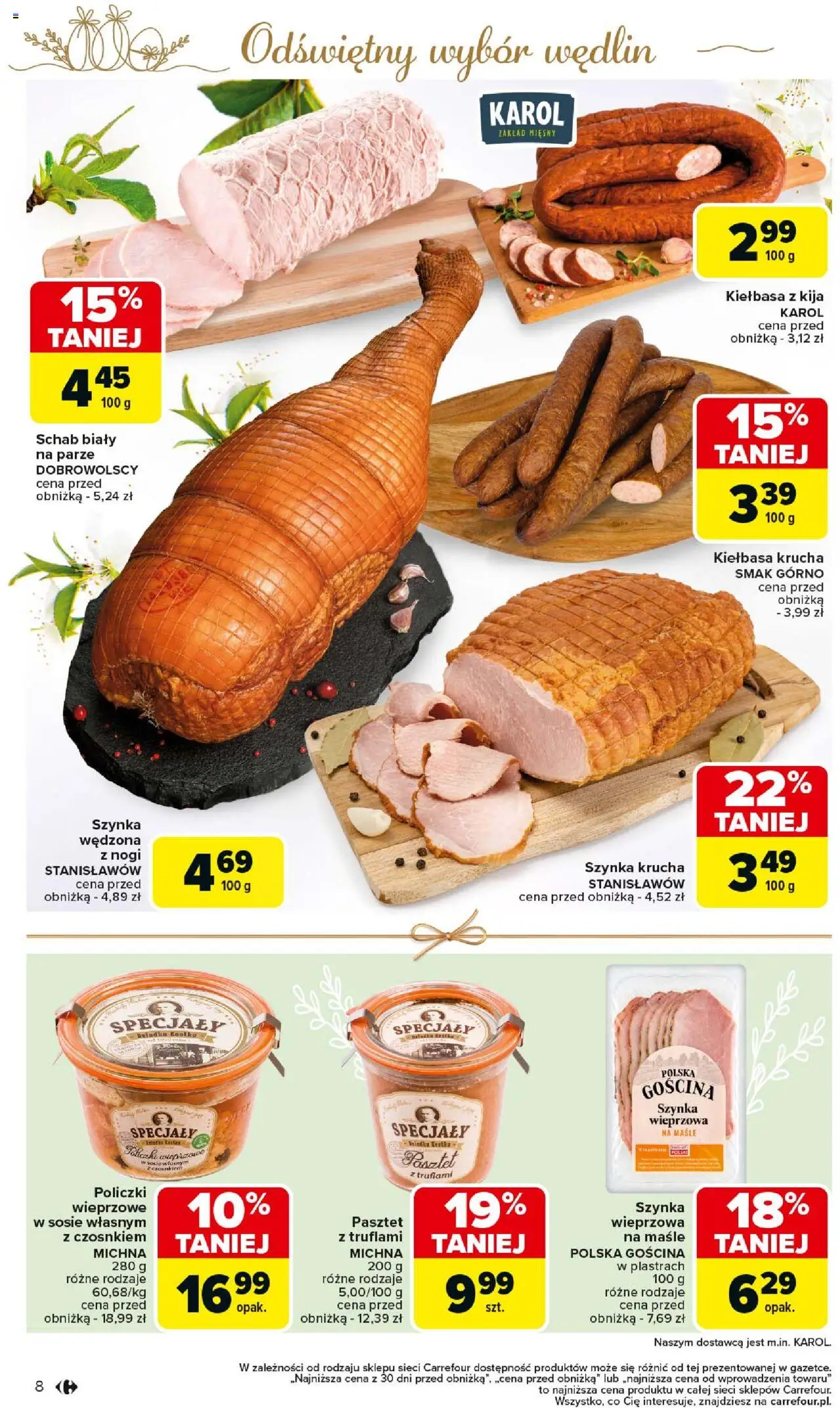 Carrefour Wszystko na Wielkanoc Gazetka ważna od 31.03.2025 do 19.04.2025 strona 8