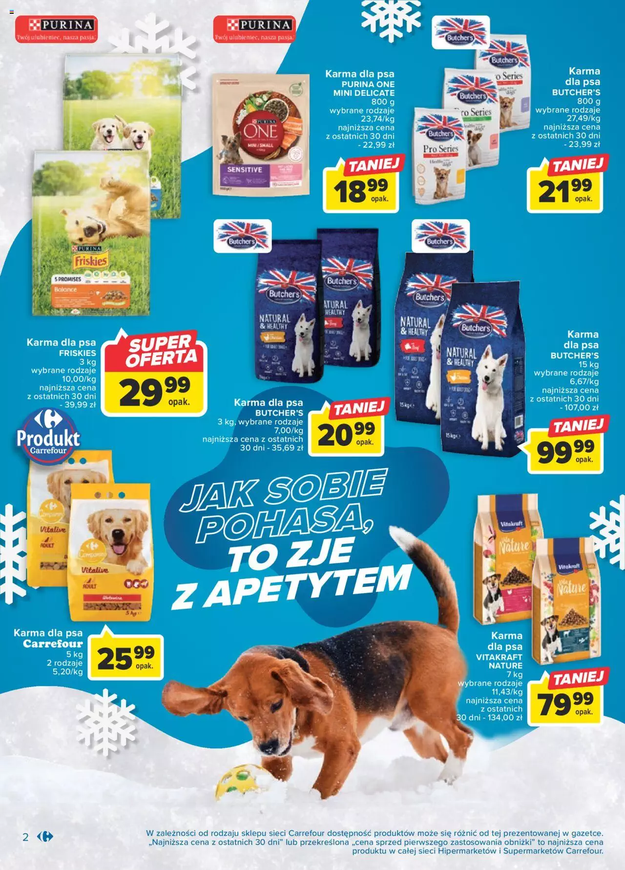 Carrefour Zima z pupilem Gazetka ważna od 31.01.2023 do 11.02.2023 strona 2