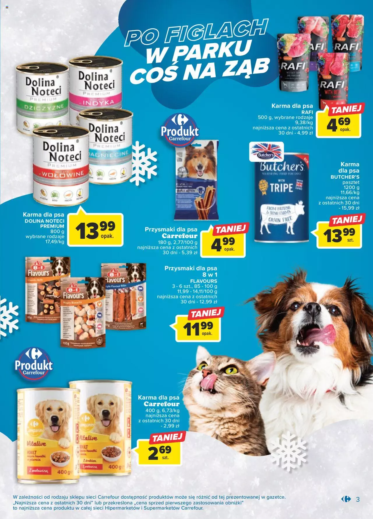 Carrefour Zima z pupilem Gazetka ważna od 31.01.2023 do 11.02.2023 strona 3