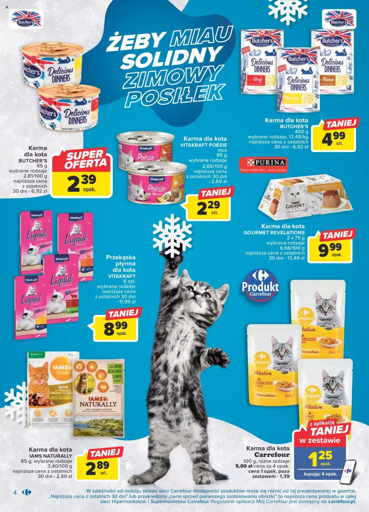 Carrefour Zima z pupilem Gazetka ważna od 31.01.2023 do 11.02.2023 strona 4