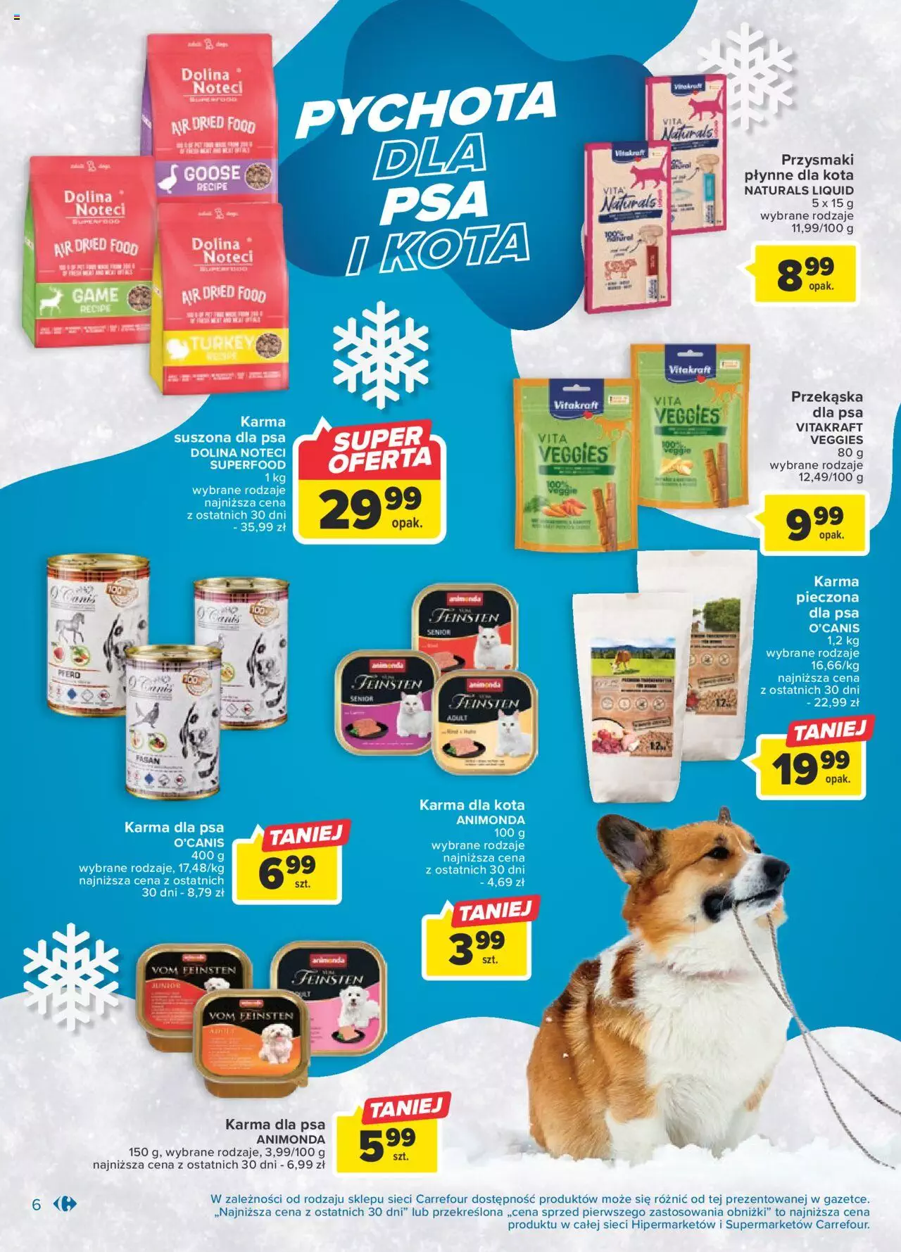 Carrefour Zima z pupilem Gazetka ważna od 31.01.2023 do 11.02.2023 strona 6