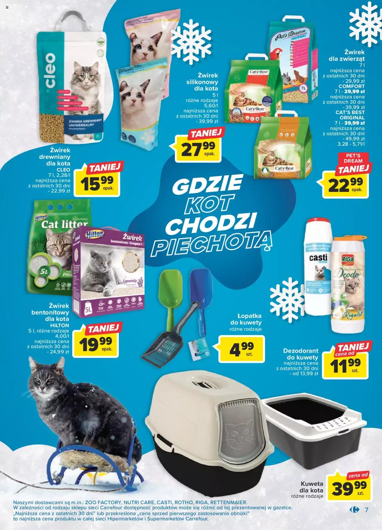 Carrefour Zima z pupilem Gazetka ważna od 31.01.2023 do 11.02.2023 strona 7