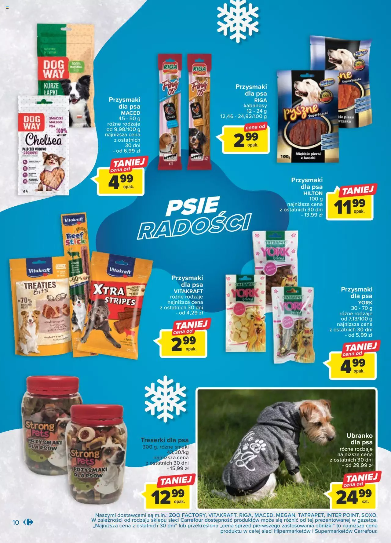 Carrefour Zima z pupilem Gazetka ważna od 31.01.2023 do 11.02.2023 strona 10