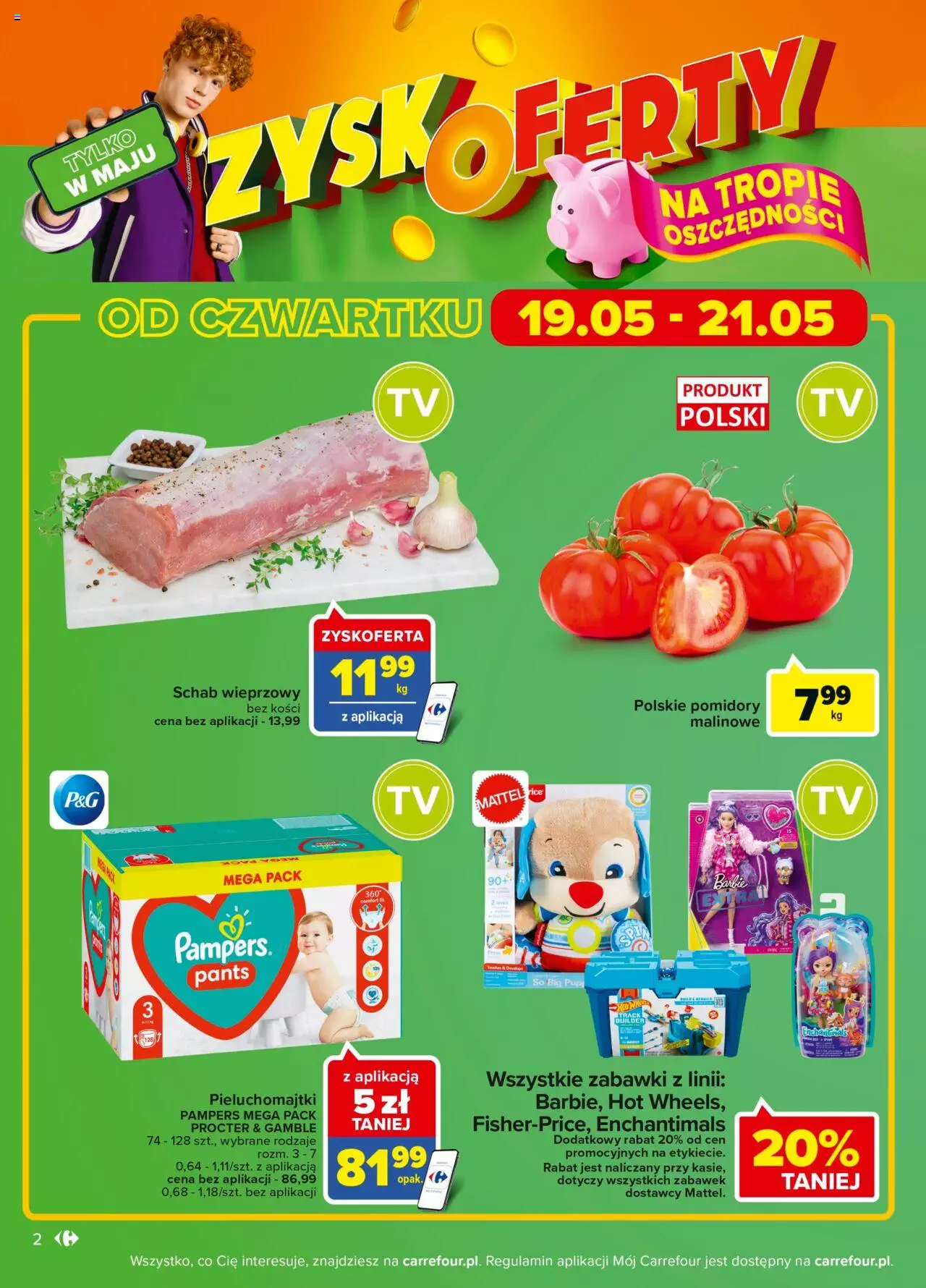 Carrefour ZyskOferty gazetka ważna od 16.05.2022 do 21.05.2022 strona 2