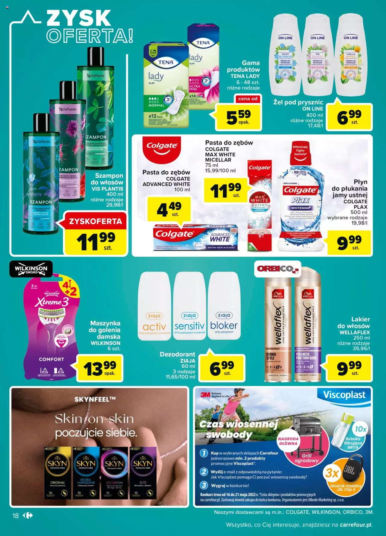 Carrefour ZyskOferty gazetka ważna od 16.05.2022 do 21.05.2022 strona 18
