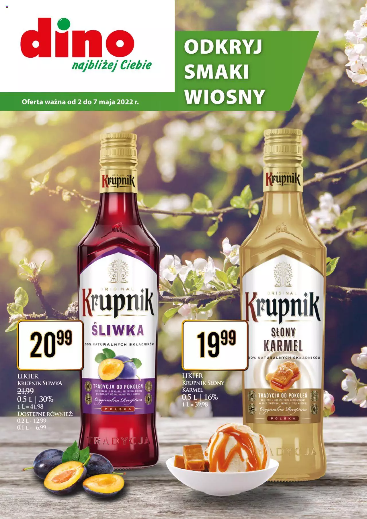 Dino gazetka alkoholowa  ważna od 02.05.2022 do 07.05.2022 strona 1