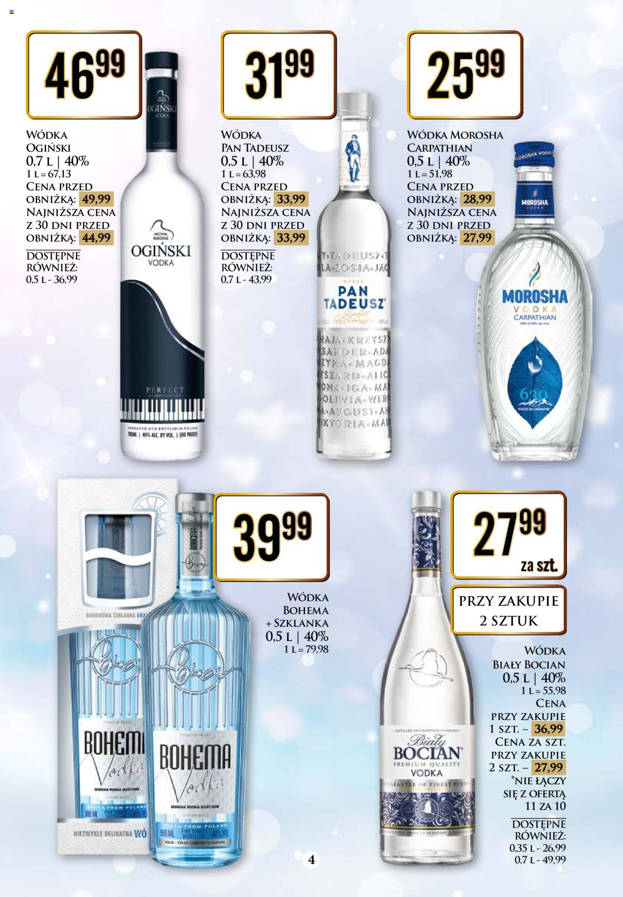 Dino gazetka alkoholowa ważna od  18.12.2023 do 30.12.2023 strona 4