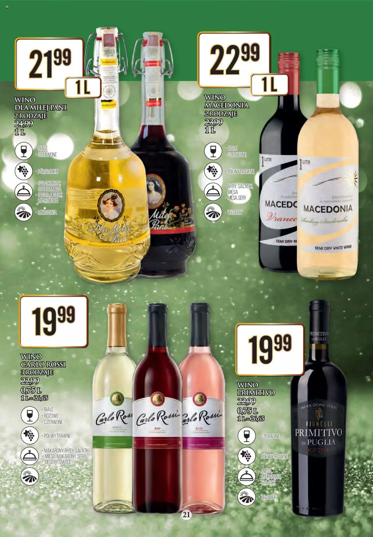 Dino gazetka alkoholowa ważna od 21.11.2022 do 26.11.2022 strona 21