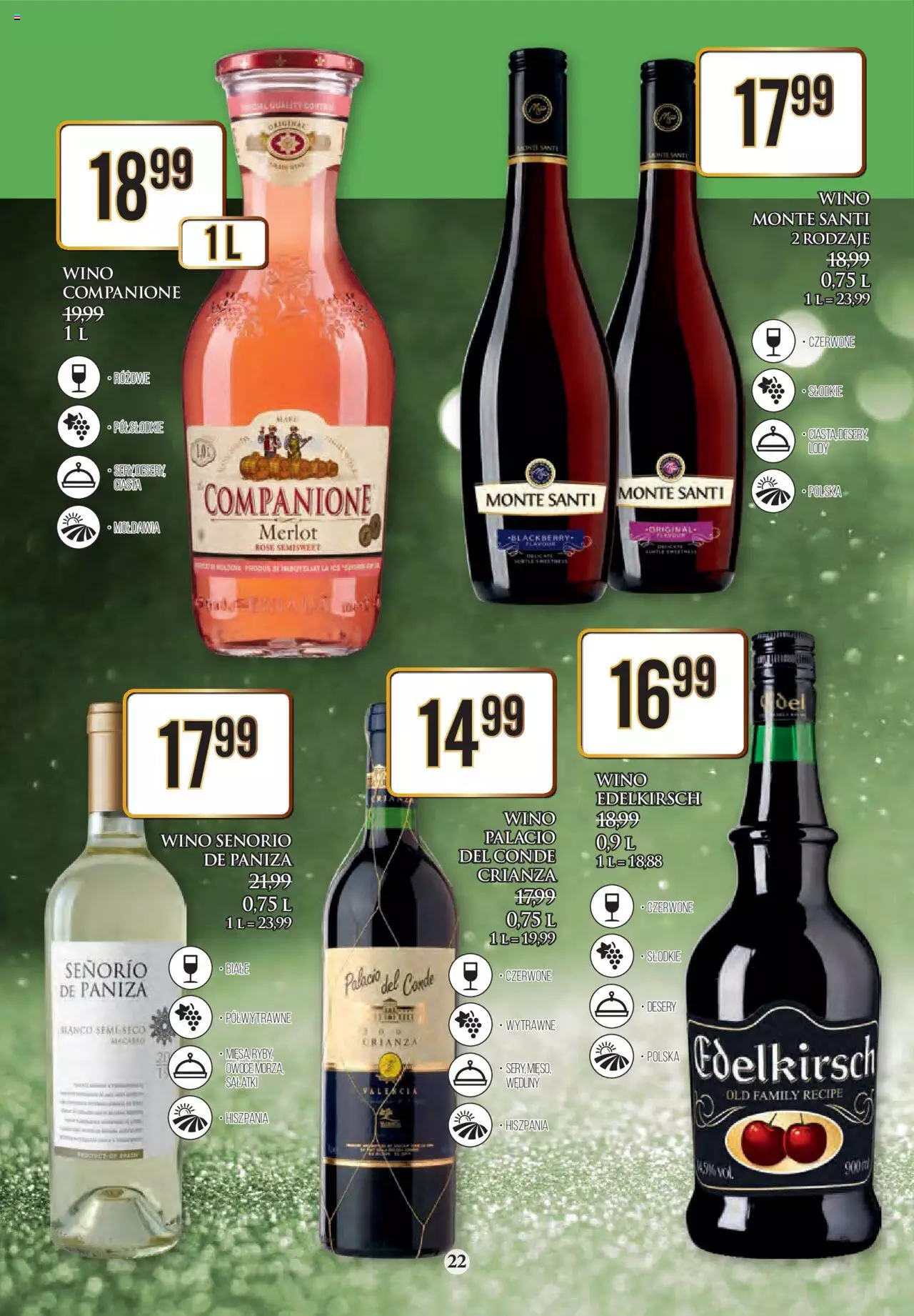 Dino gazetka alkoholowa ważna od 21.11.2022 do 26.11.2022 strona 22