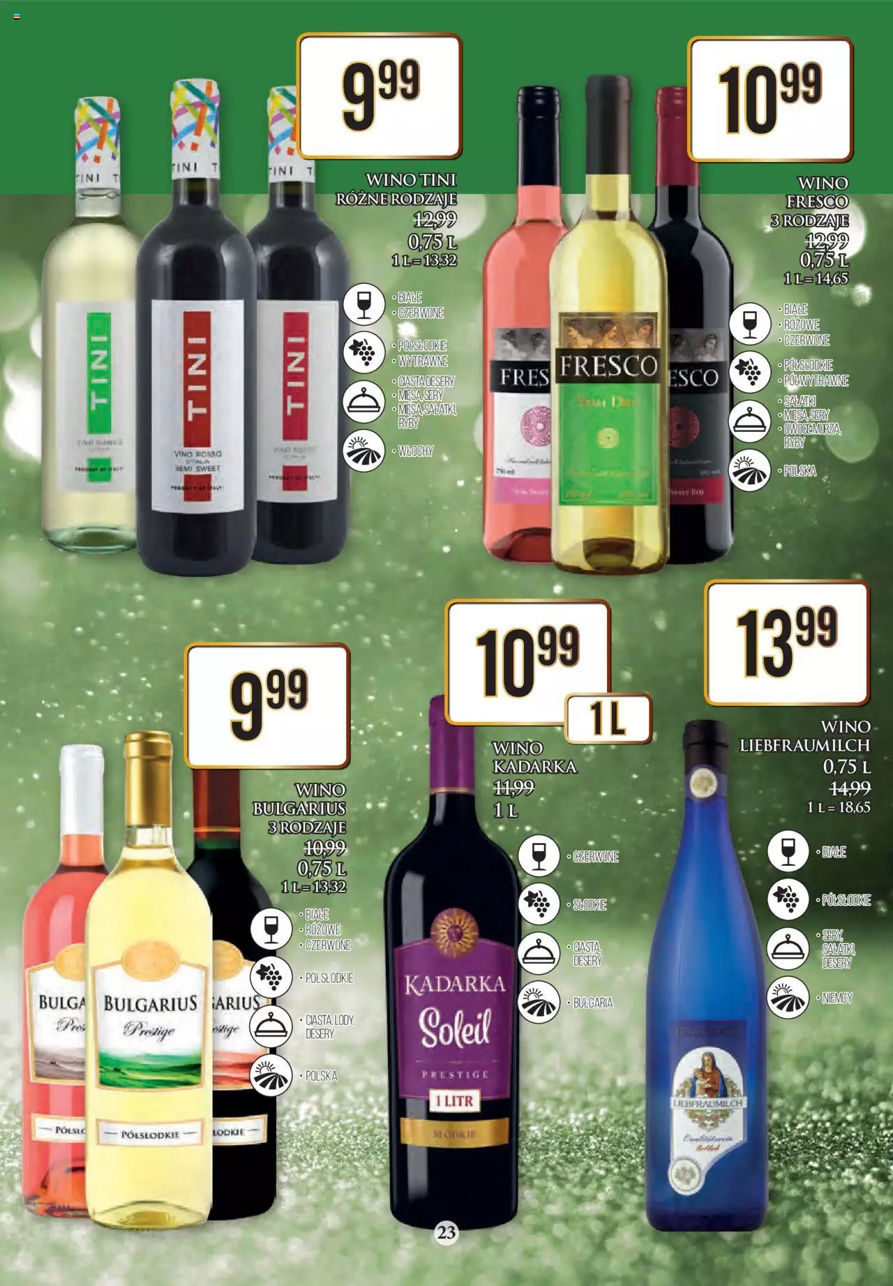 Dino gazetka alkoholowa ważna od 21.11.2022 do 26.11.2022 strona 23