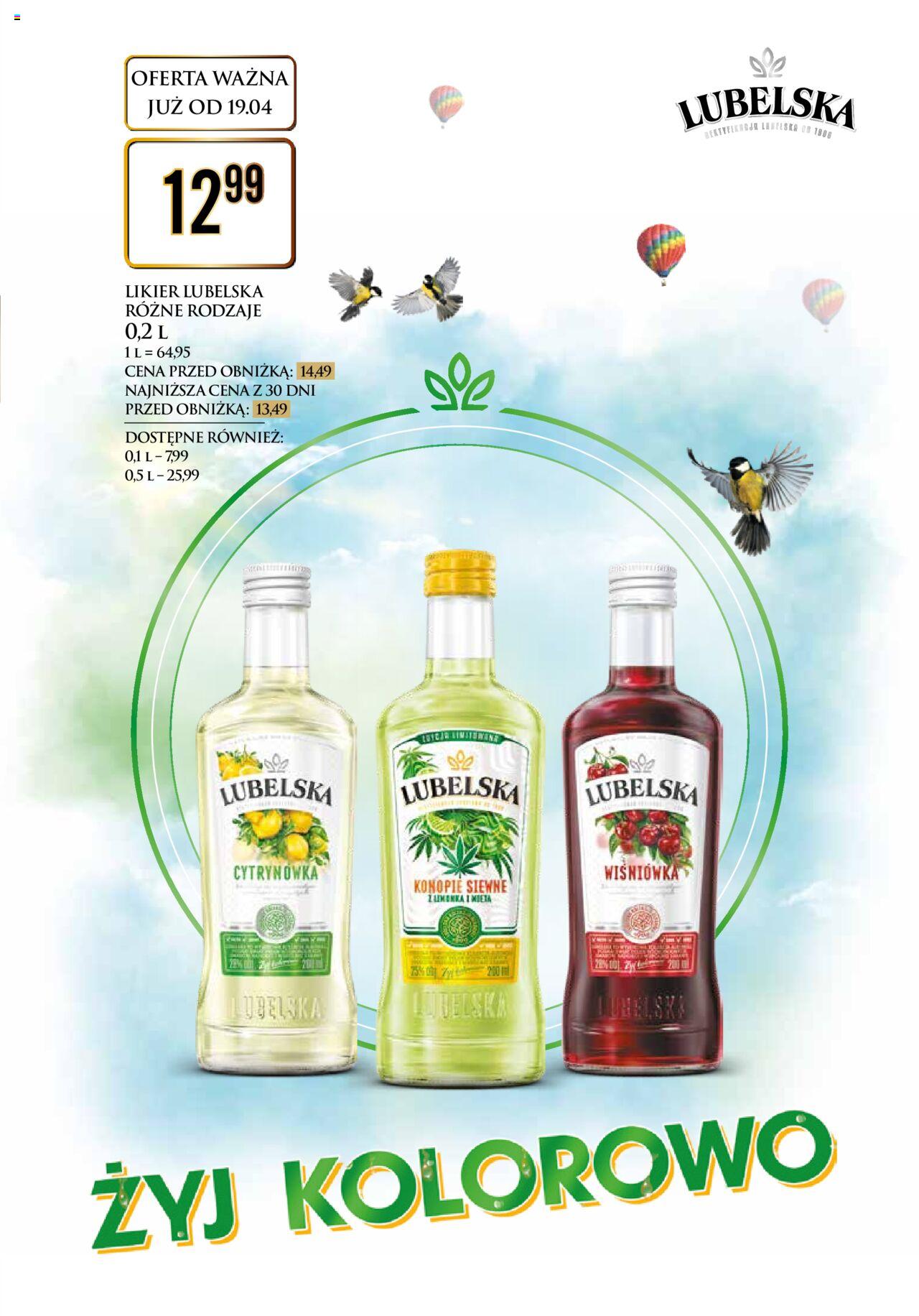 Dino gazetka alkoholowa ważna od 22.04.2024 do 28.04.2024 strona 9