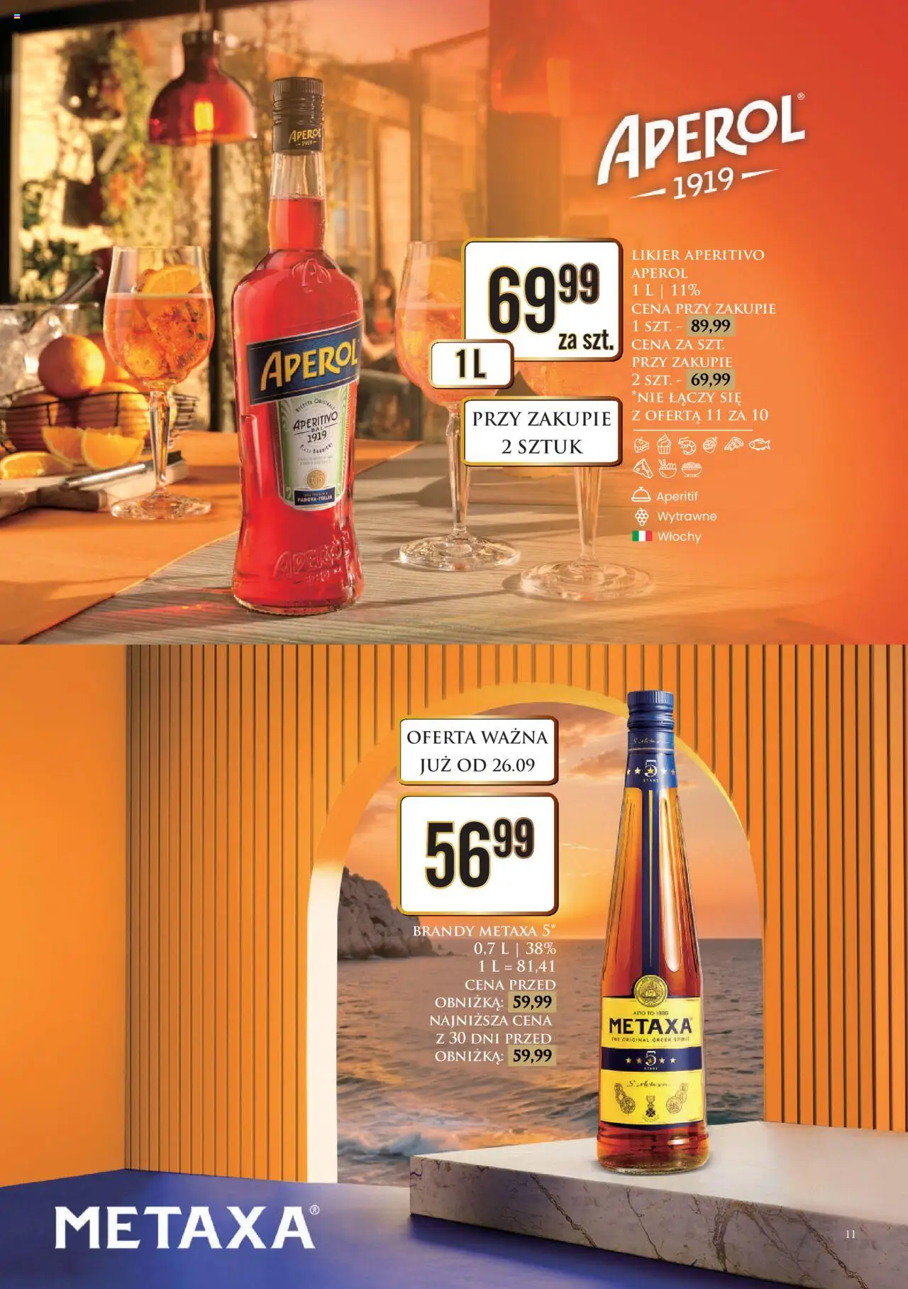 Dino gazetka alkoholowa ważna od 26.09.2025 do 04.10.2025 strona 11