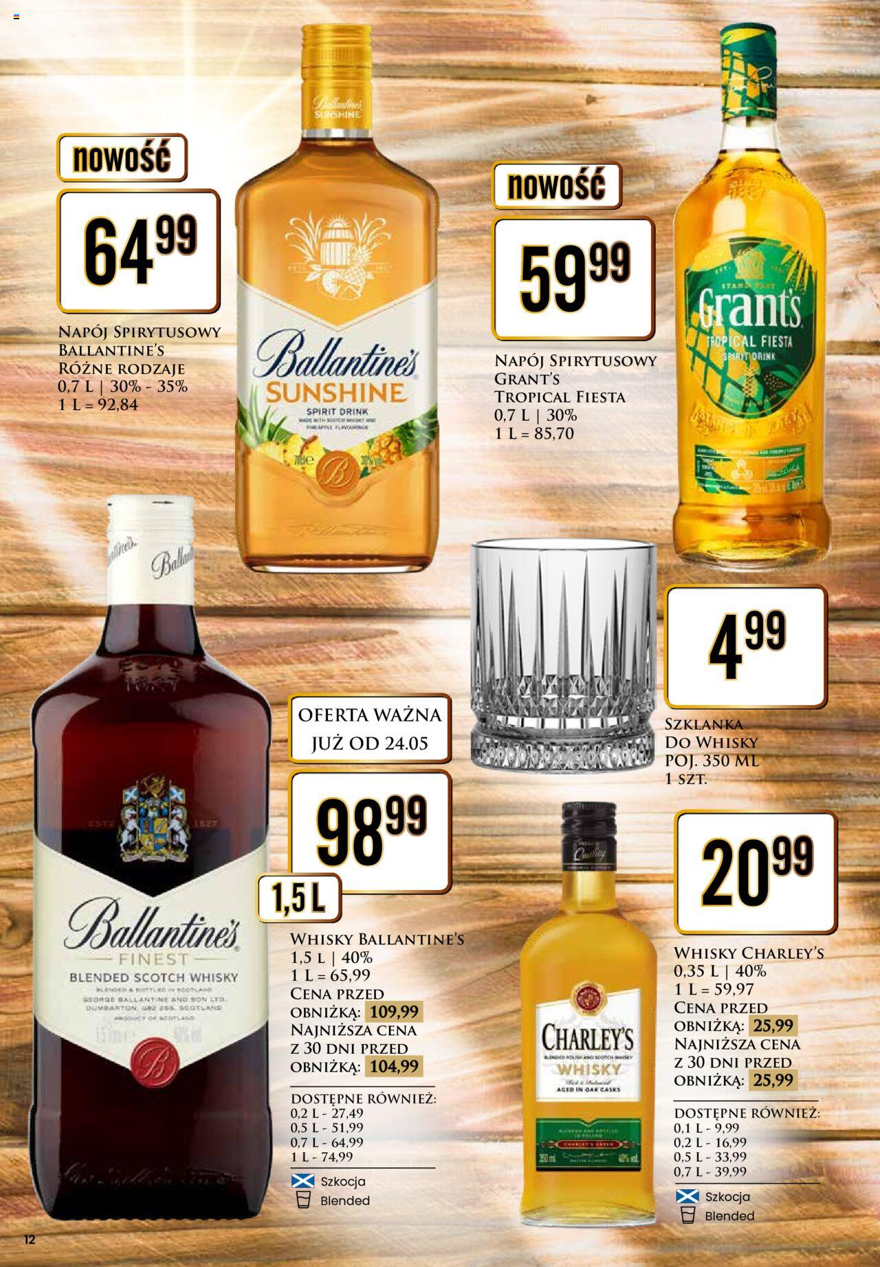 Dino gazetka alkoholowa ważna od 27.05.2024 do 01.06.2024 strona 12