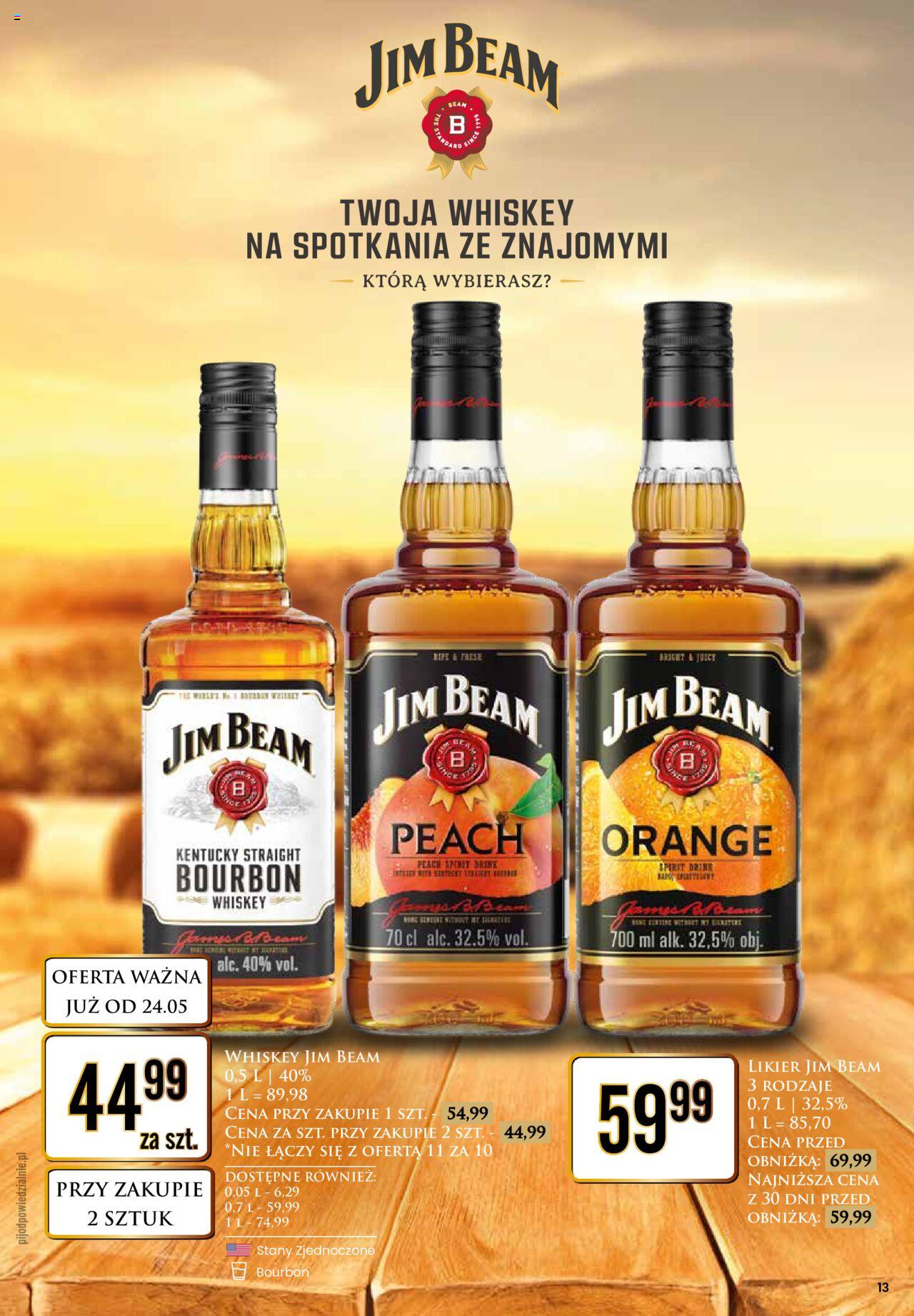 Dino gazetka alkoholowa ważna od 27.05.2024 do 01.06.2024 strona 13