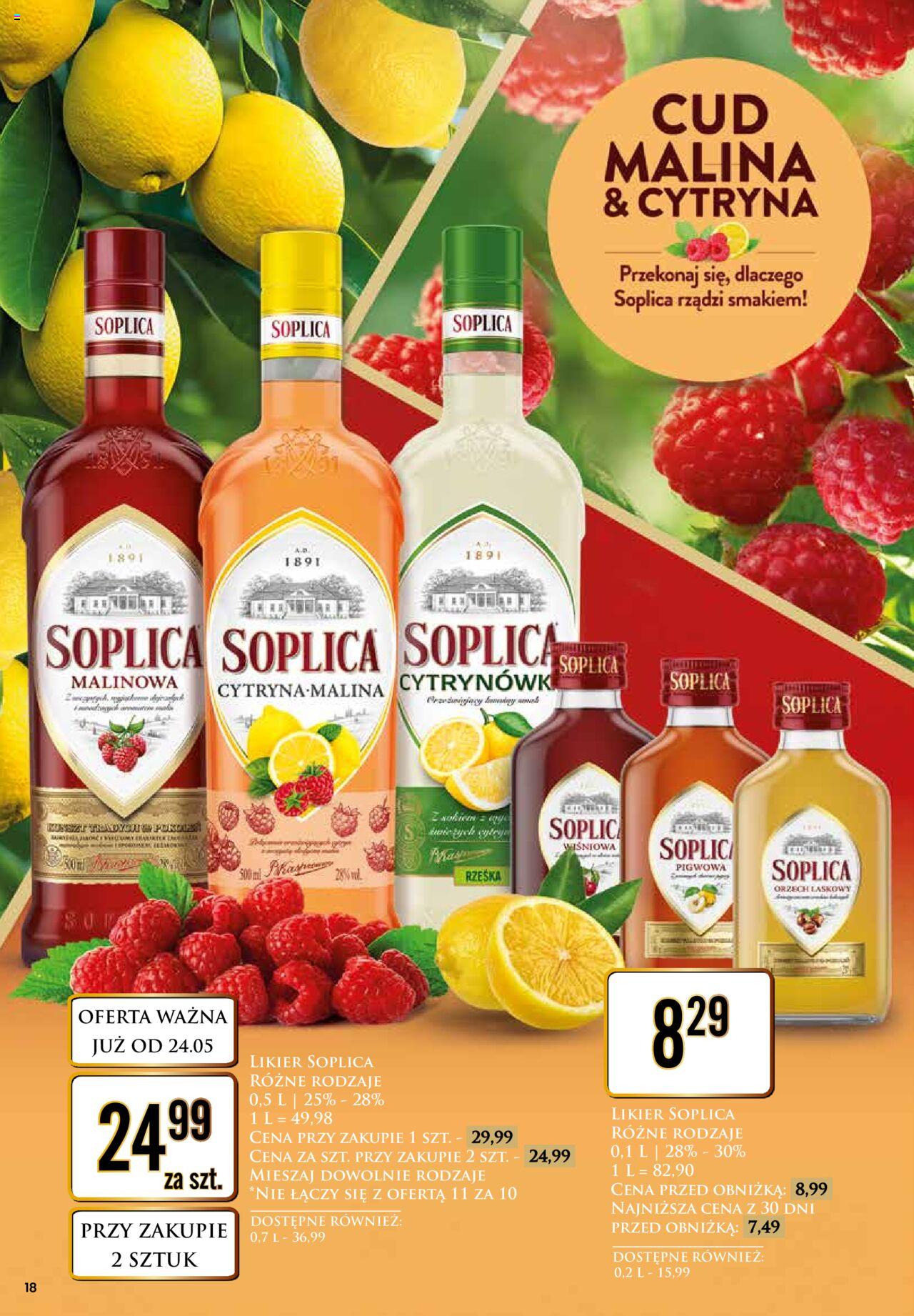 Dino gazetka alkoholowa ważna od 27.05.2024 do 01.06.2024 strona 18