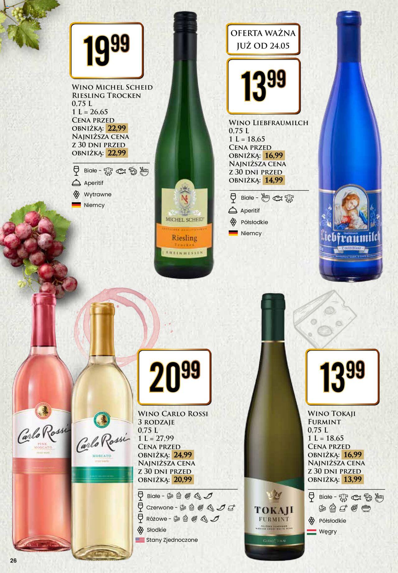 Dino gazetka alkoholowa ważna od 27.05.2024 do 01.06.2024 strona 26