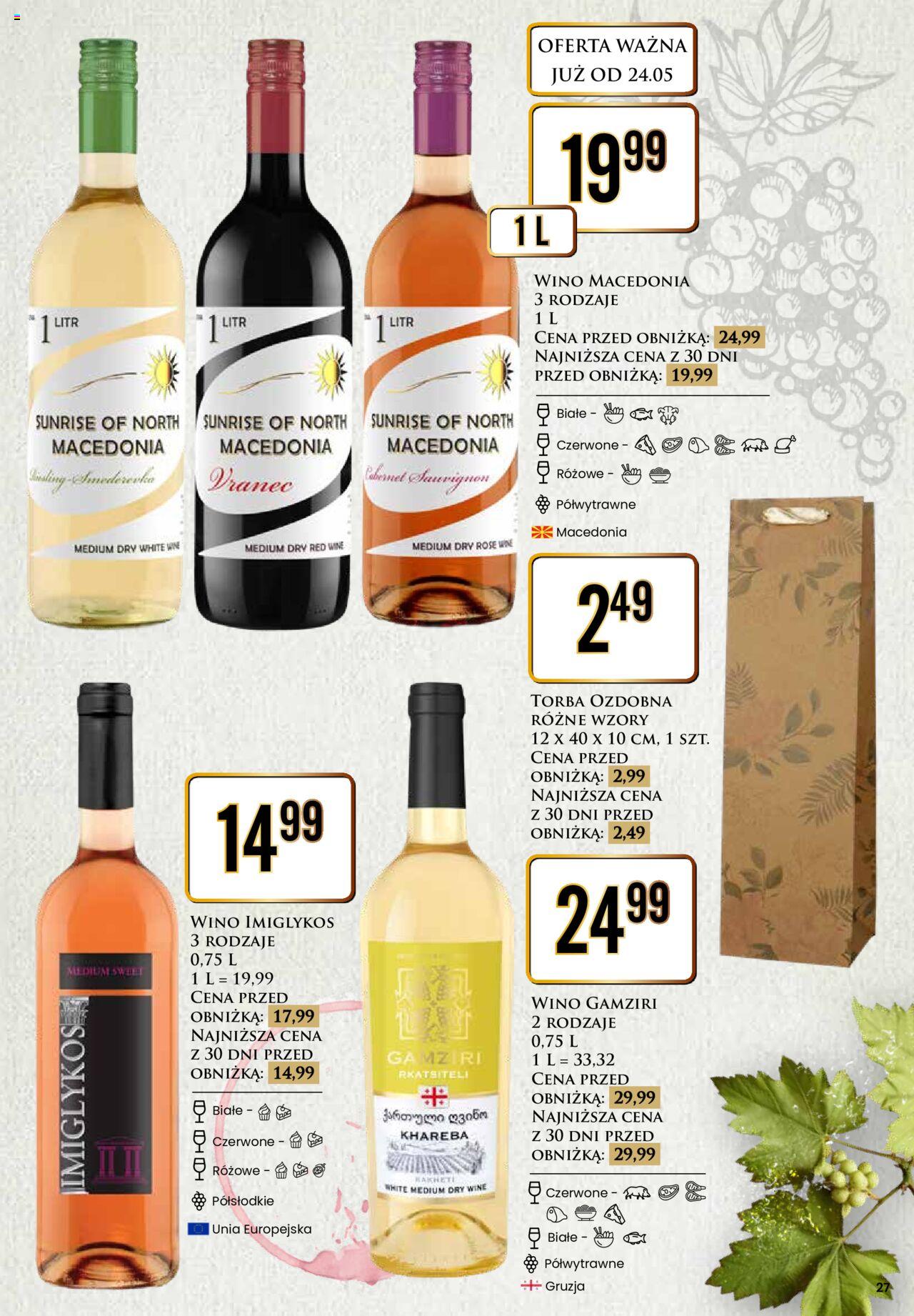 Dino gazetka alkoholowa ważna od 27.05.2024 do 01.06.2024 strona 27