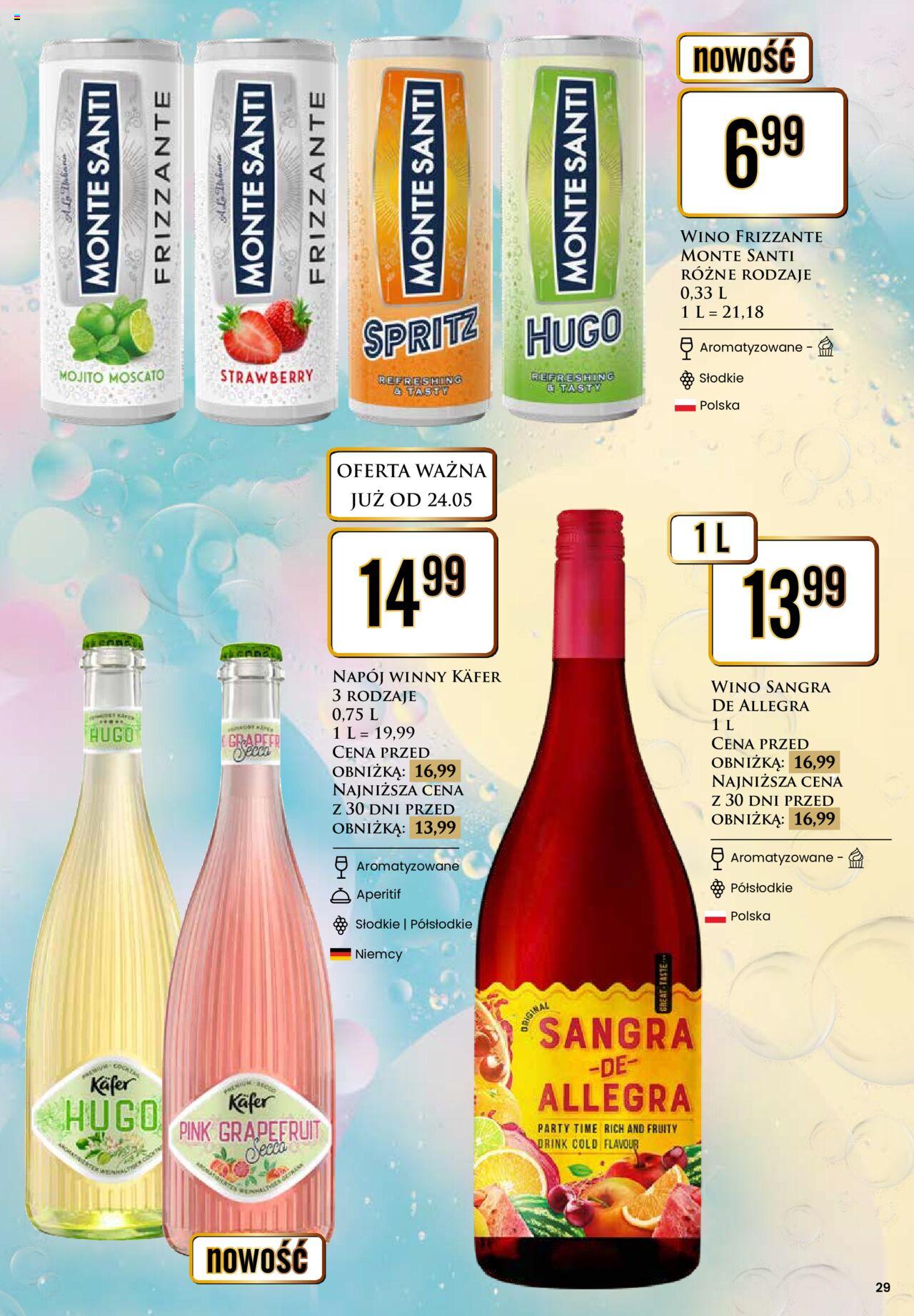 Dino gazetka alkoholowa ważna od 27.05.2024 do 01.06.2024 strona 29