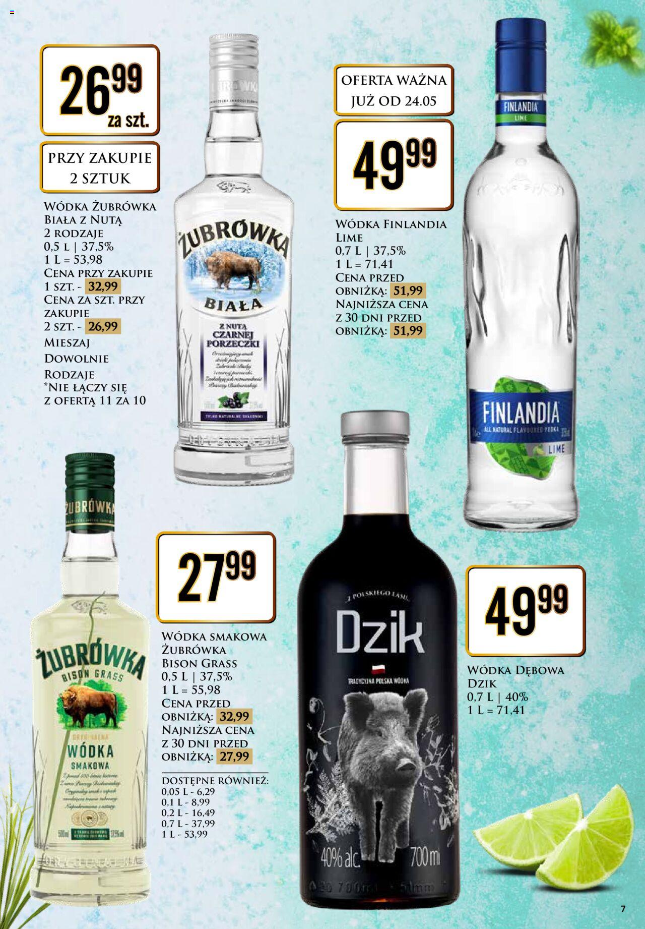 Dino gazetka alkoholowa ważna od 27.05.2024 do 01.06.2024 strona 7